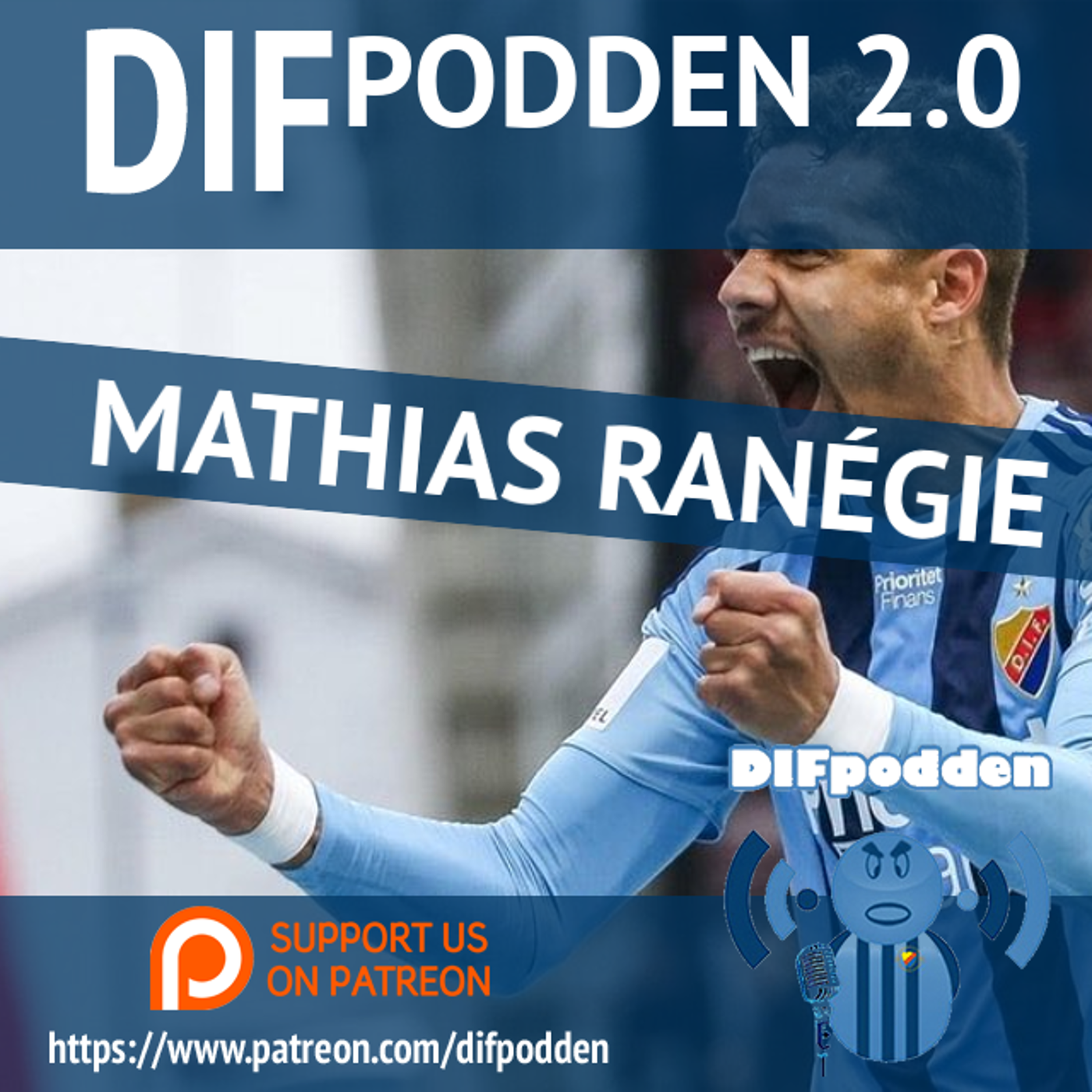 DIFpodden (2.0) #157 Mathias Ranégie episode artwork