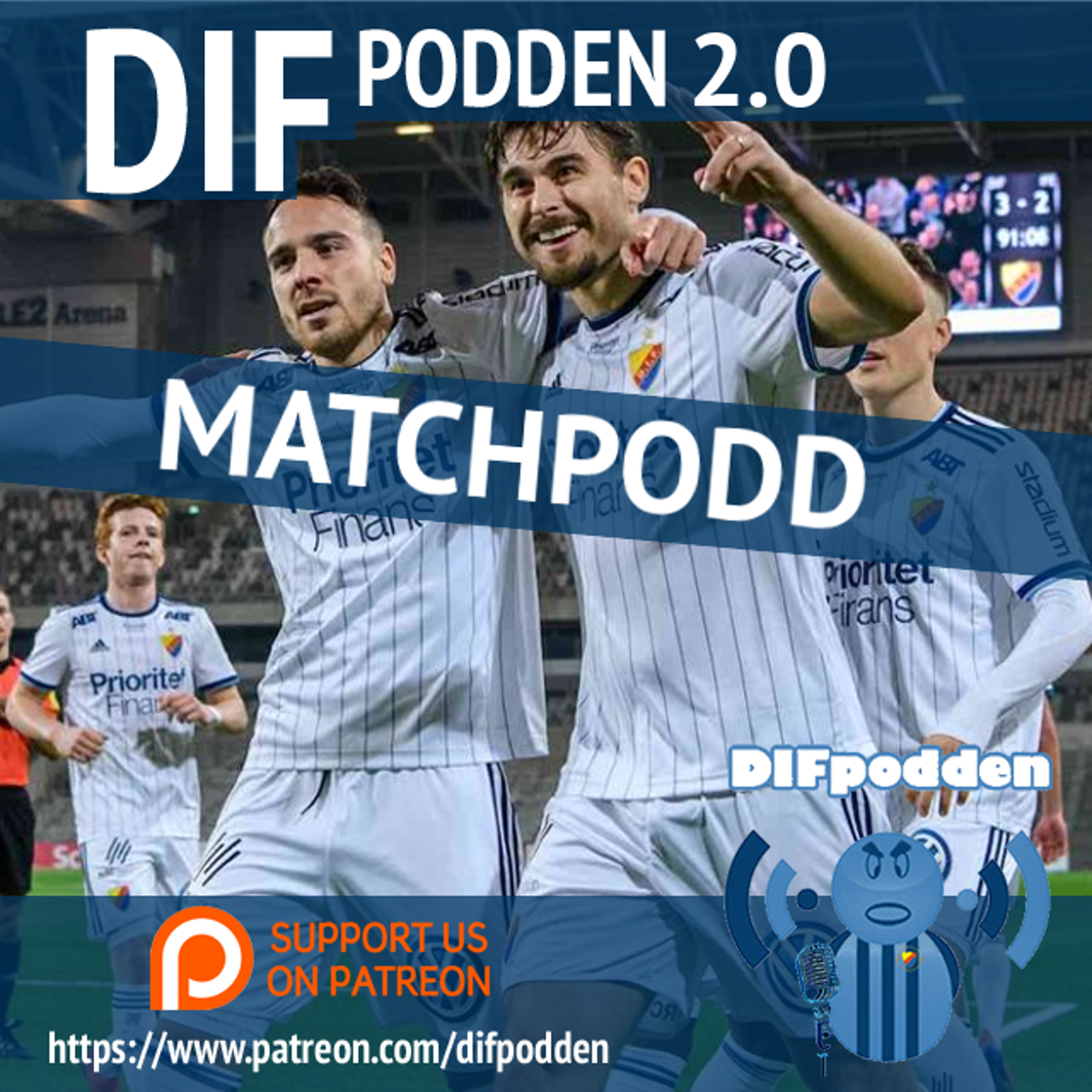 DIFpodden (2.0) #Matchpodd Svenska cupen, gruppspel episode artwork
