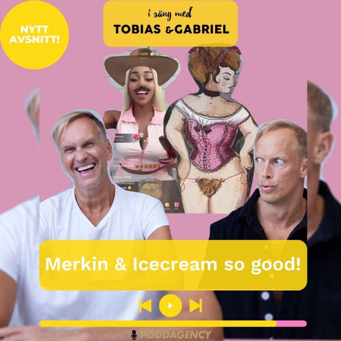cover art for 372. Merkin & Icecream so good! 