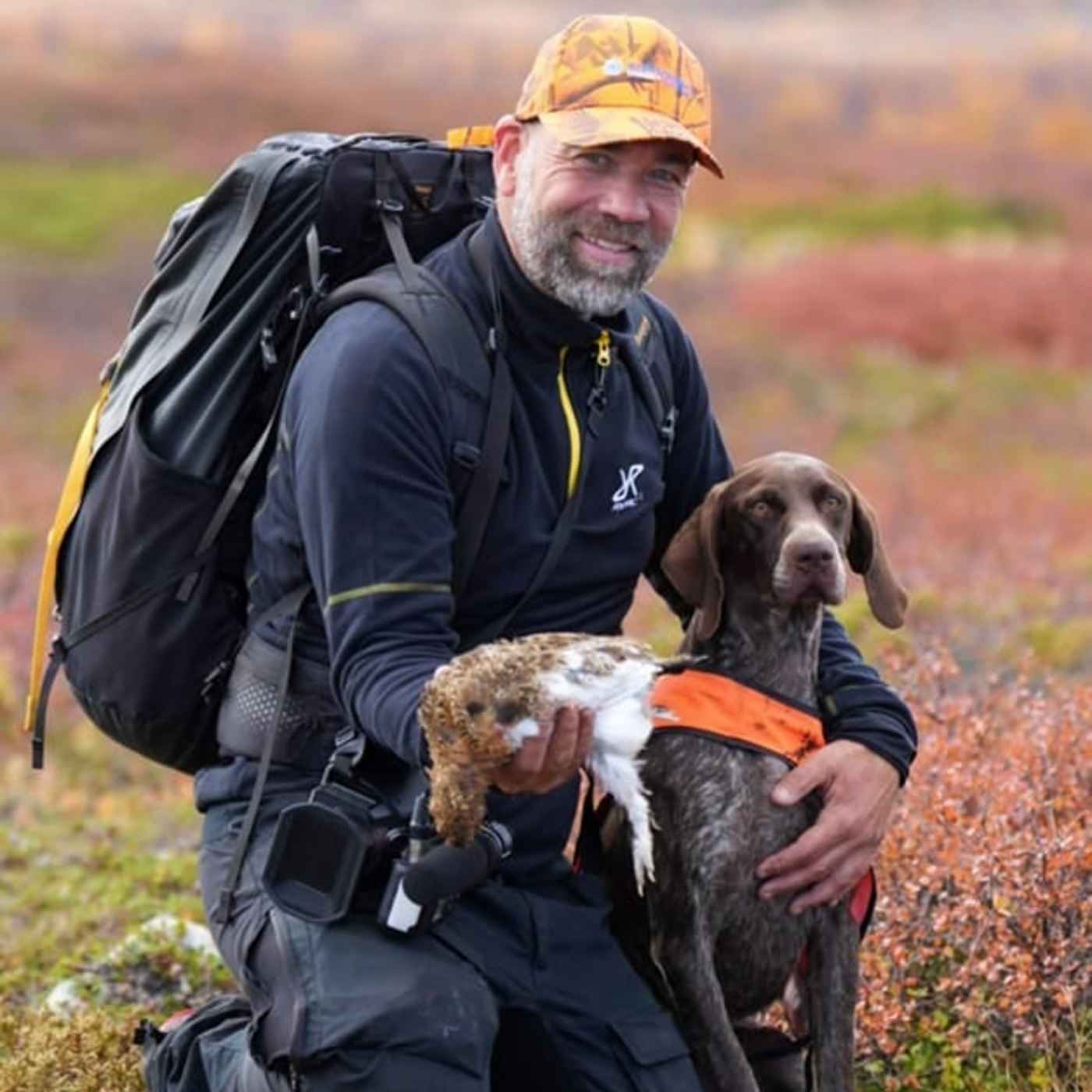 Fuglehund, trening, GPS på jaktprøve, film og rypejakt med Alexander Kristiansen