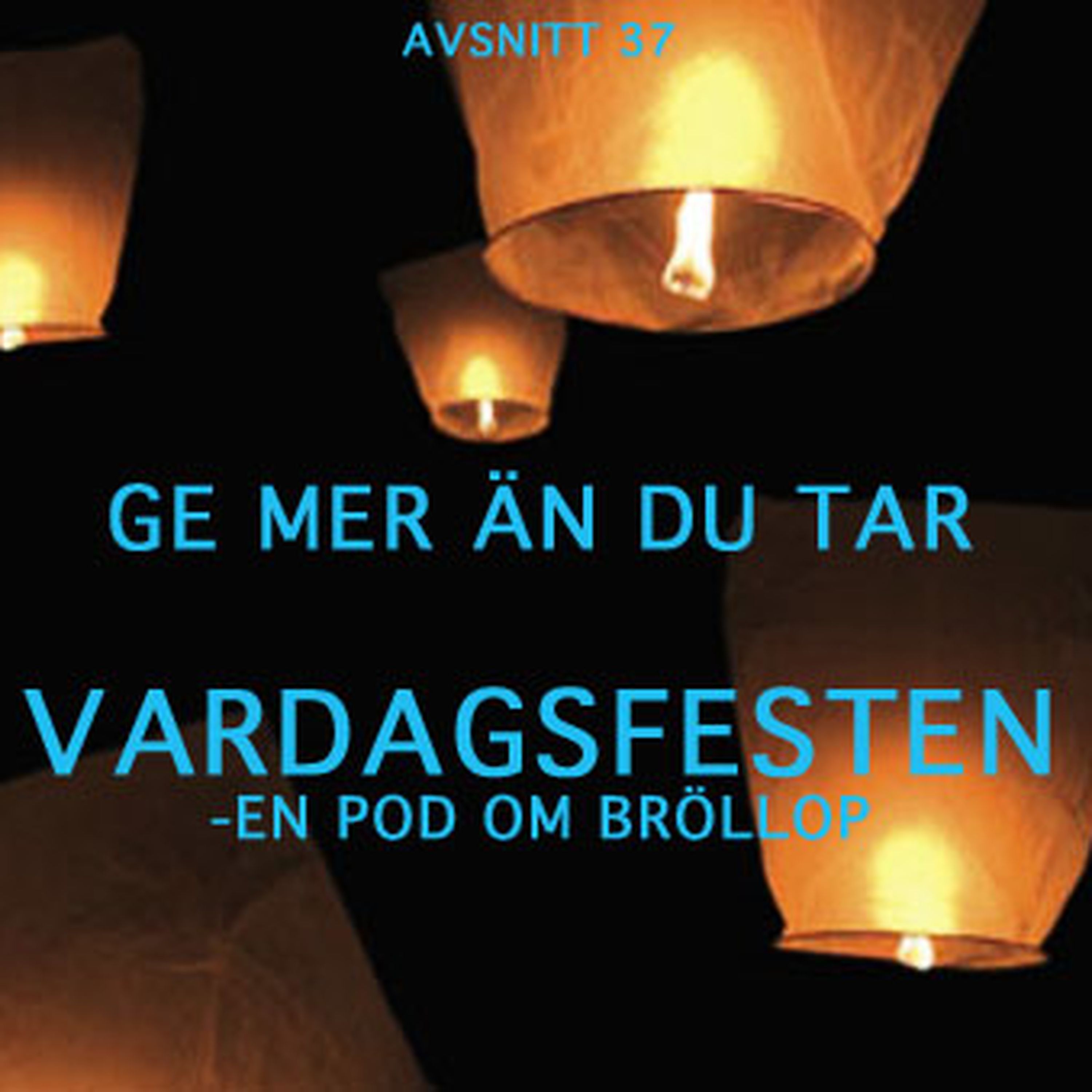 VARDAGSFESTEN -  en pod om bröllop