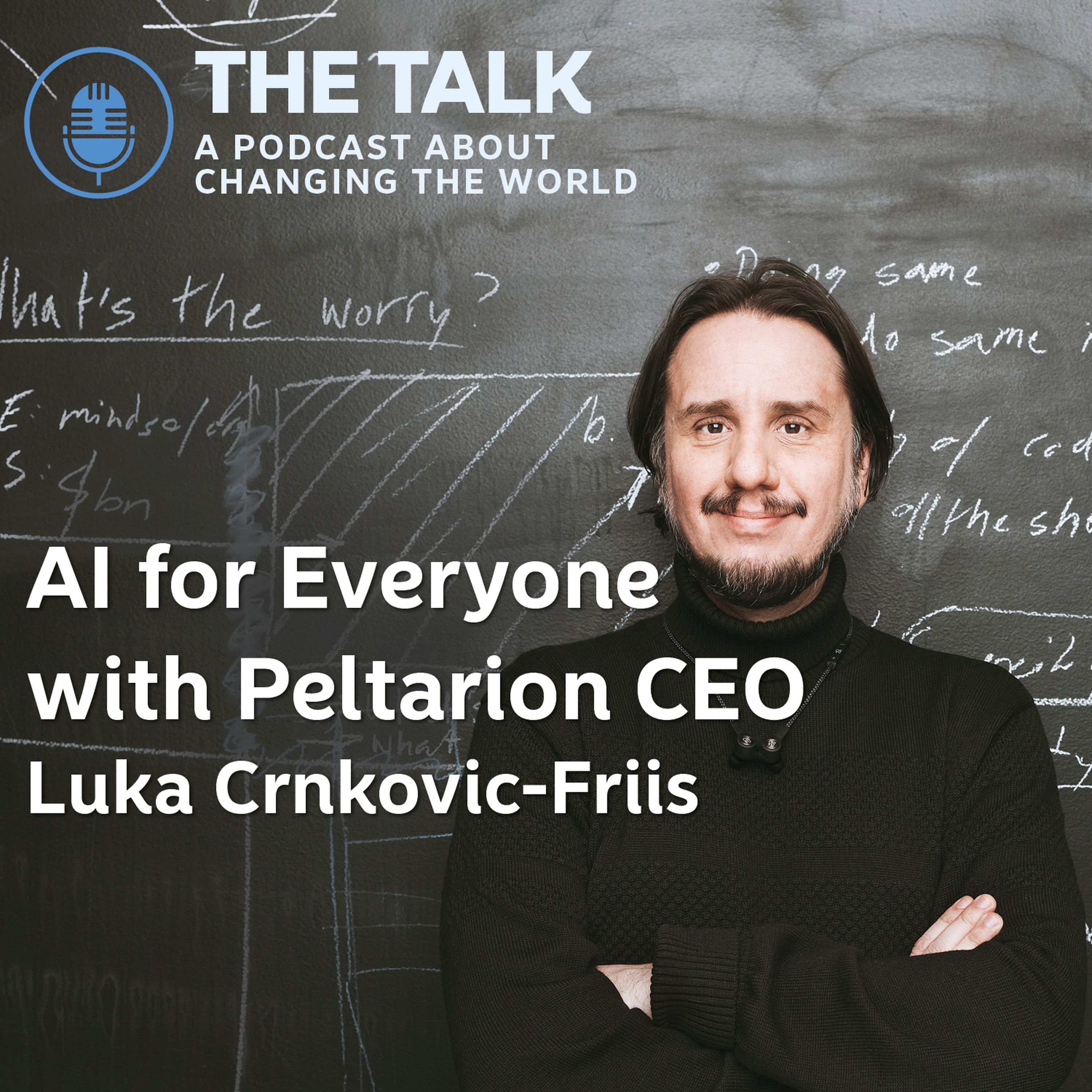 Artificial Intelligence for Everyone with Peltarion CEO Luka Crnkovic-Friis episode artwork
