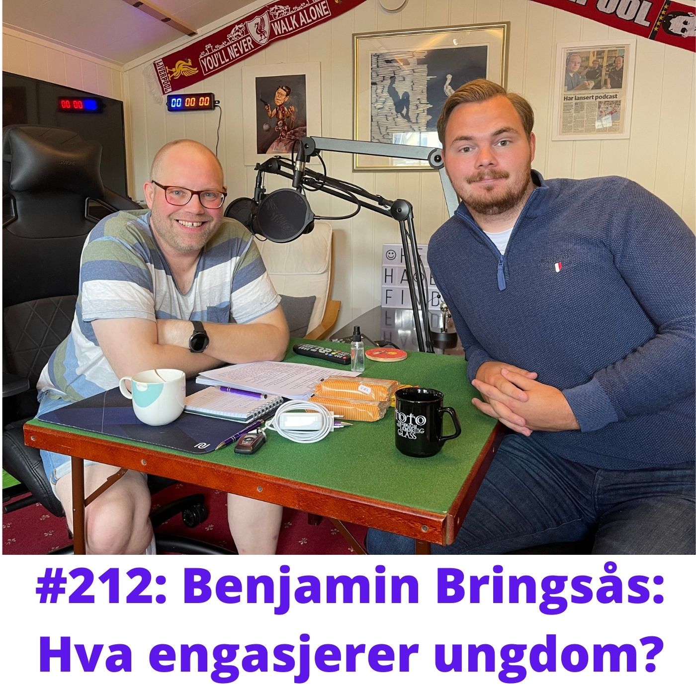 #212: Benjamin Bringsås: Hva engasjerer ungdom?