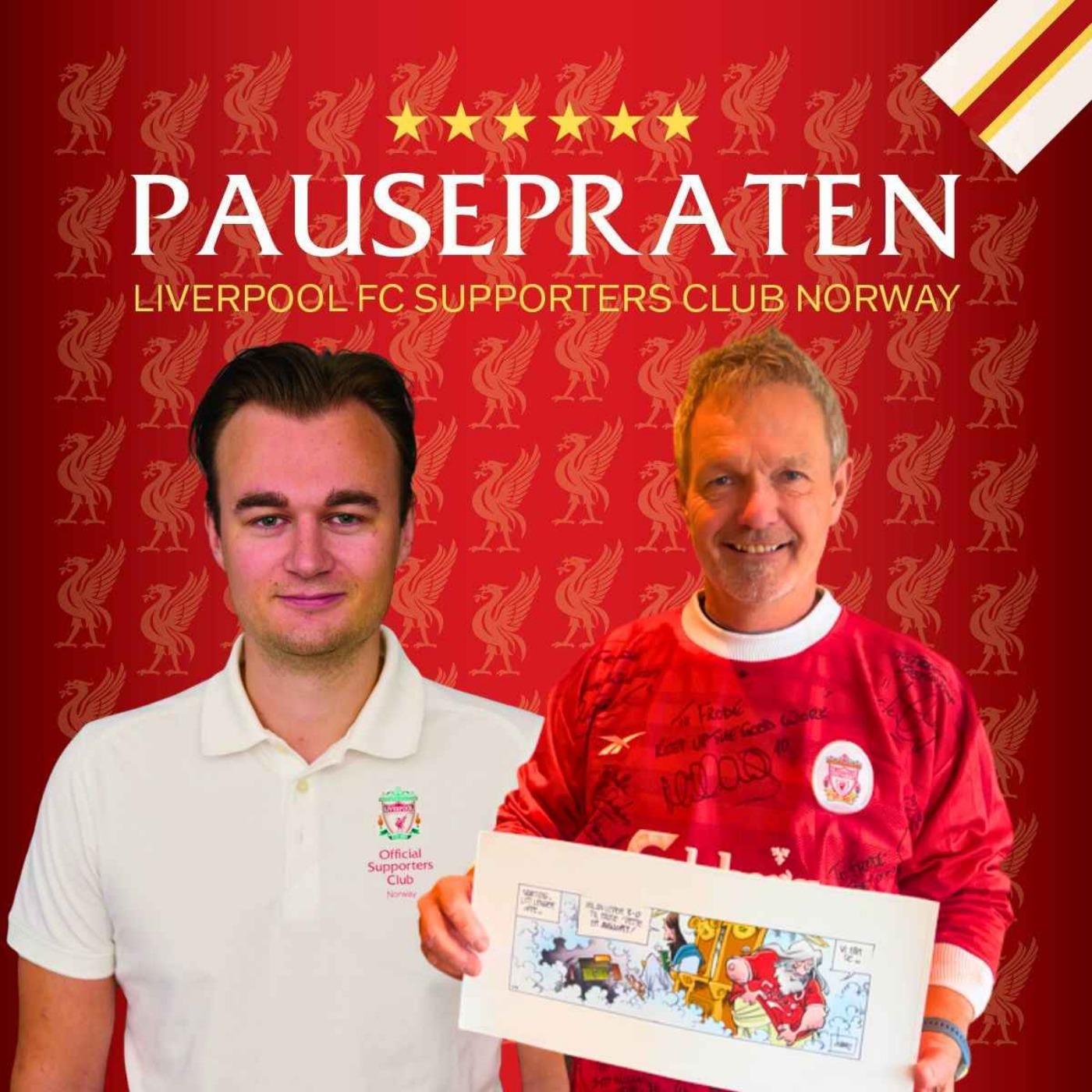 Frode Øverli | 30 år med Pondus og Liverpool