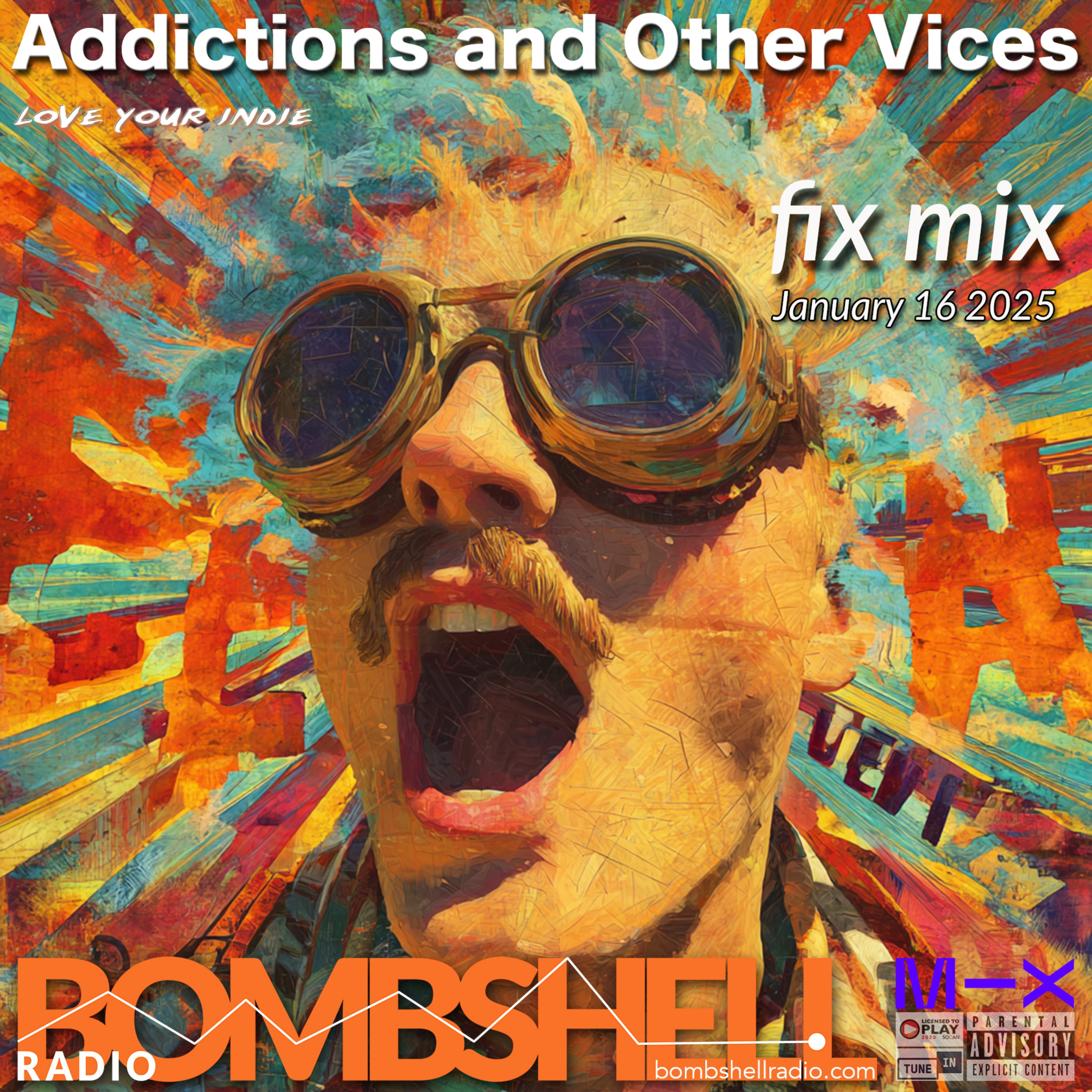 Addictions and Other Vices Fix Mix  - Fix Mix Jan 16 episode artwork