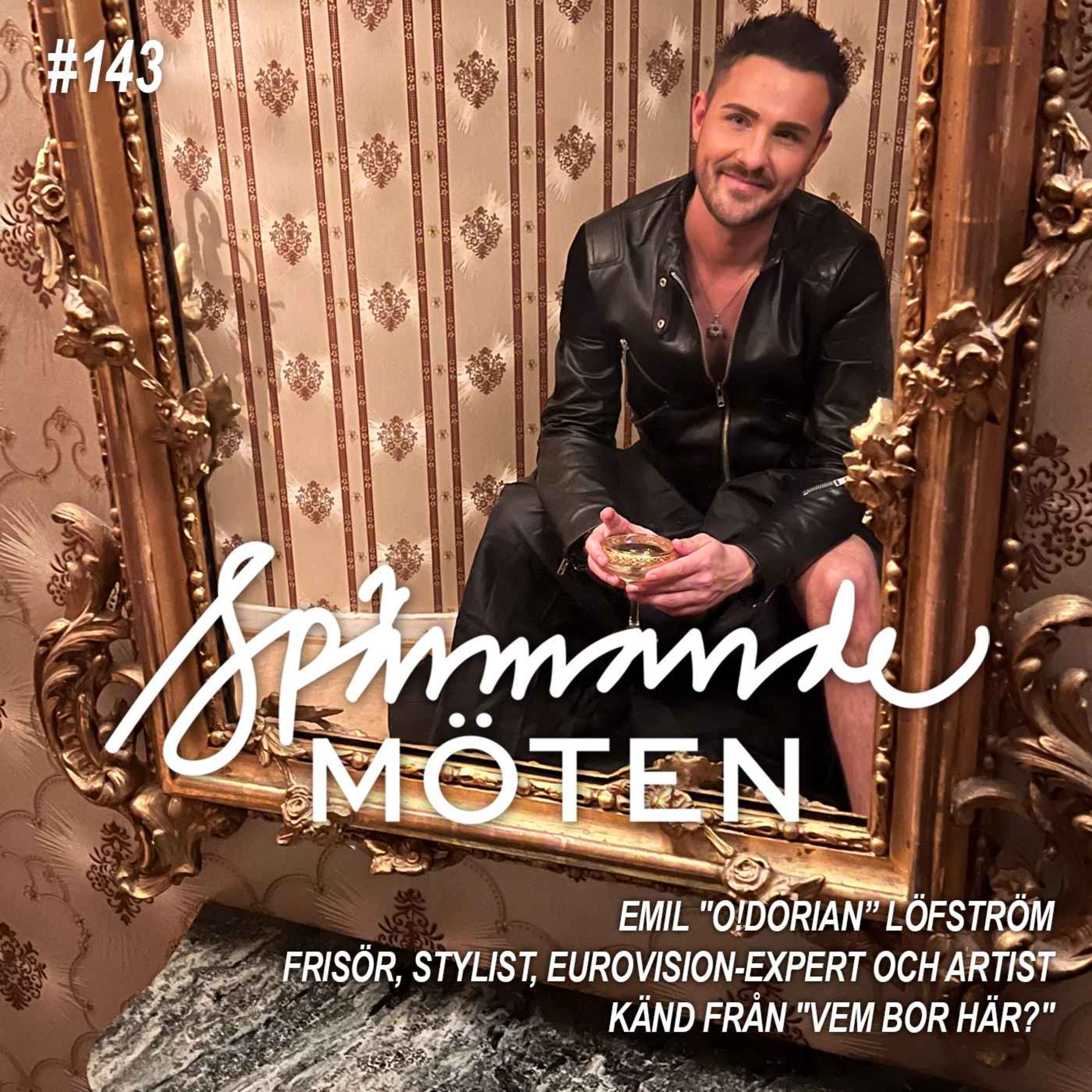 cover art for Emil "O!Dorian" Löfström, frisör, stylist och Eurovision-expert