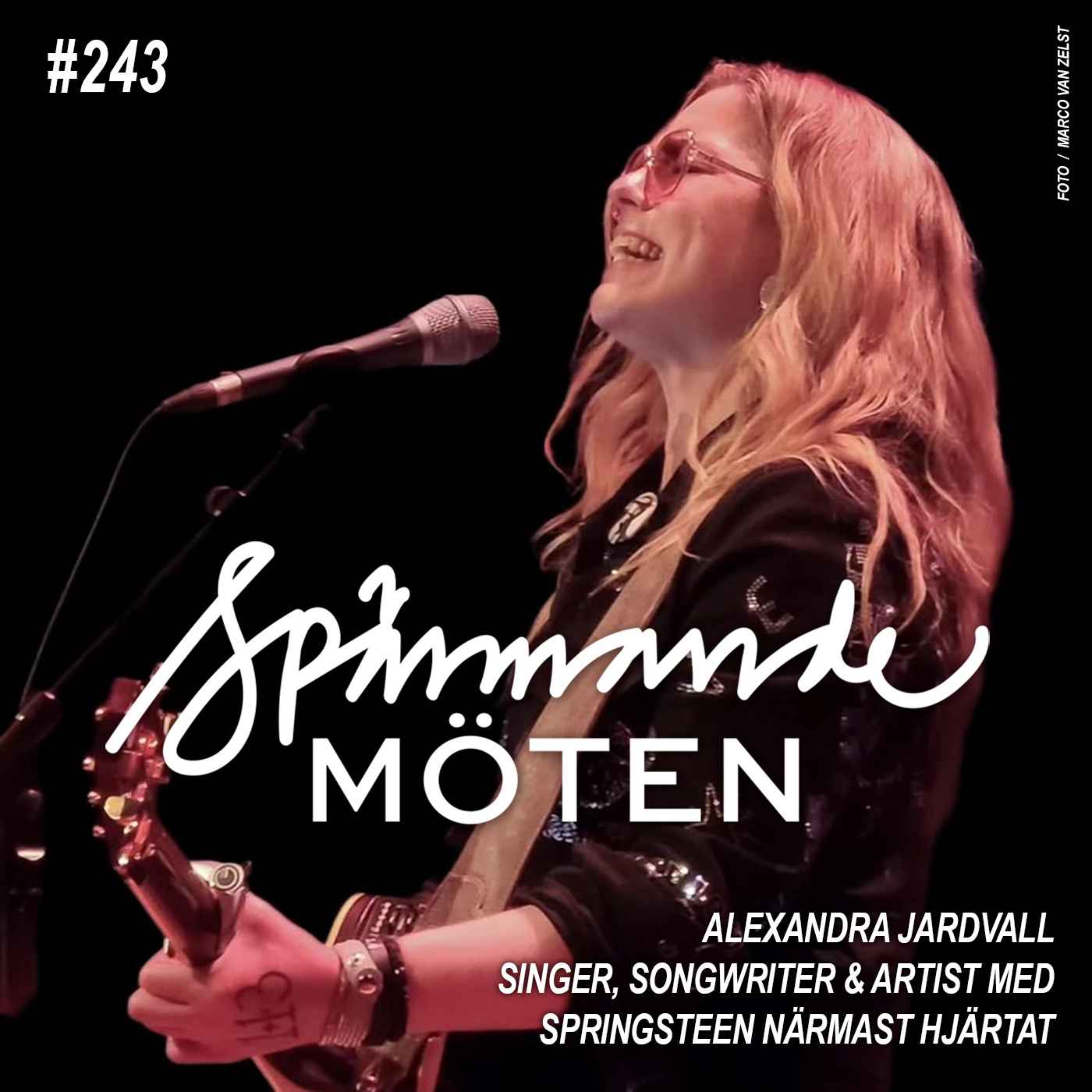 #243 Alexandra Jardvall, singer, songwriter & artist med Springsteen närmast hjärtat episode artwork