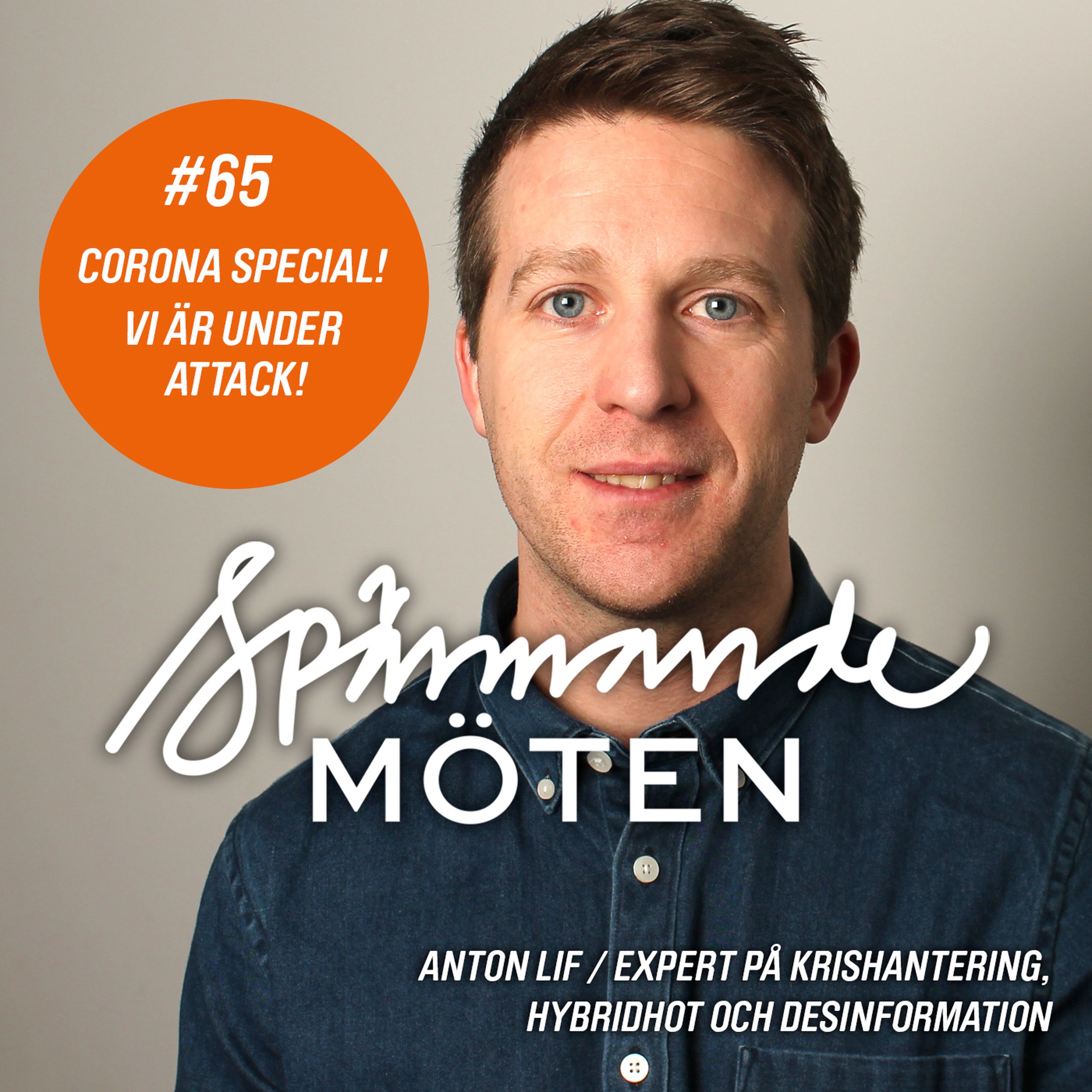 #65 Anton Lif, expert på krishantering, hybridhot och desinformation episode artwork