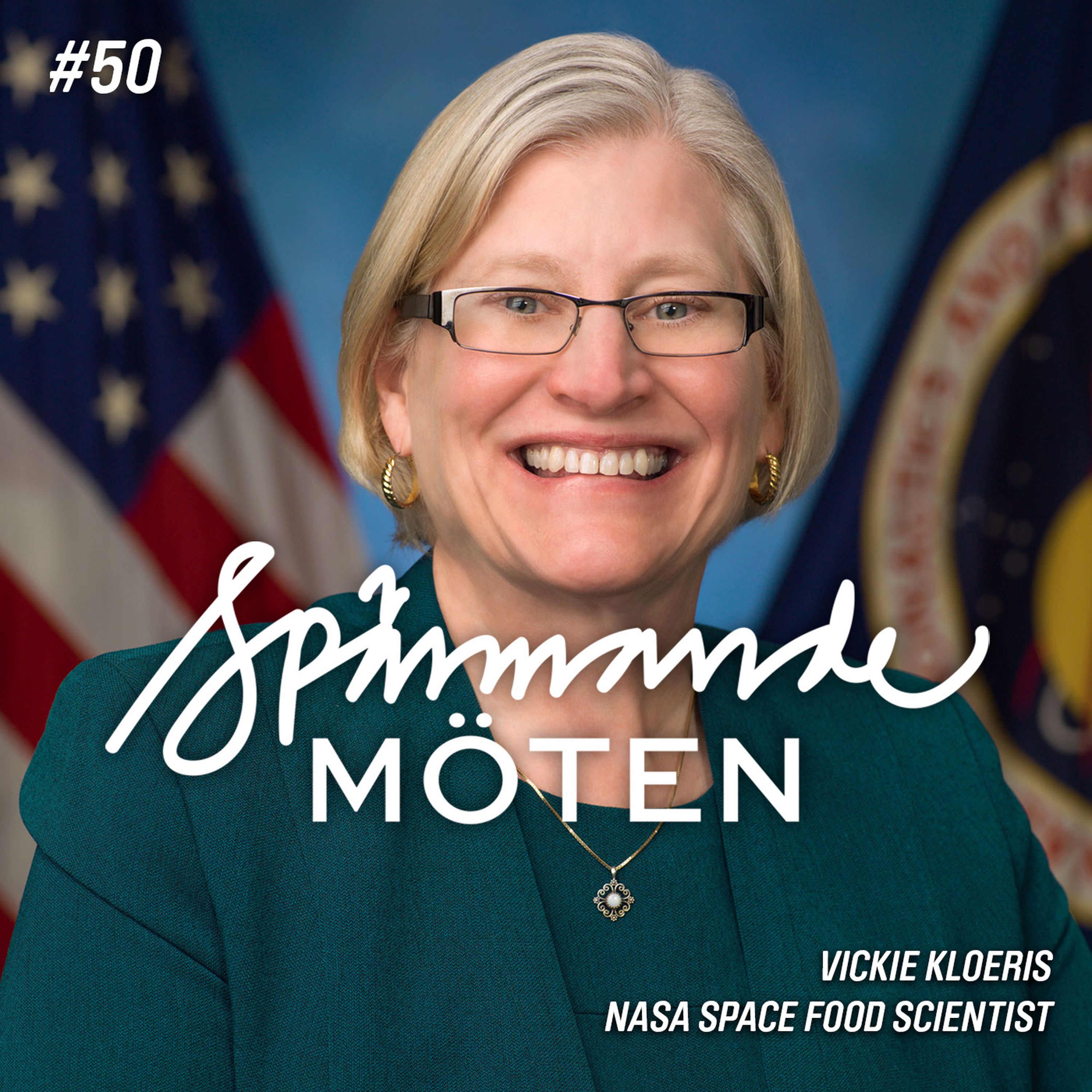 #50 Vickie Kloeris, NASA Space Food Scientist (english) episode artwork