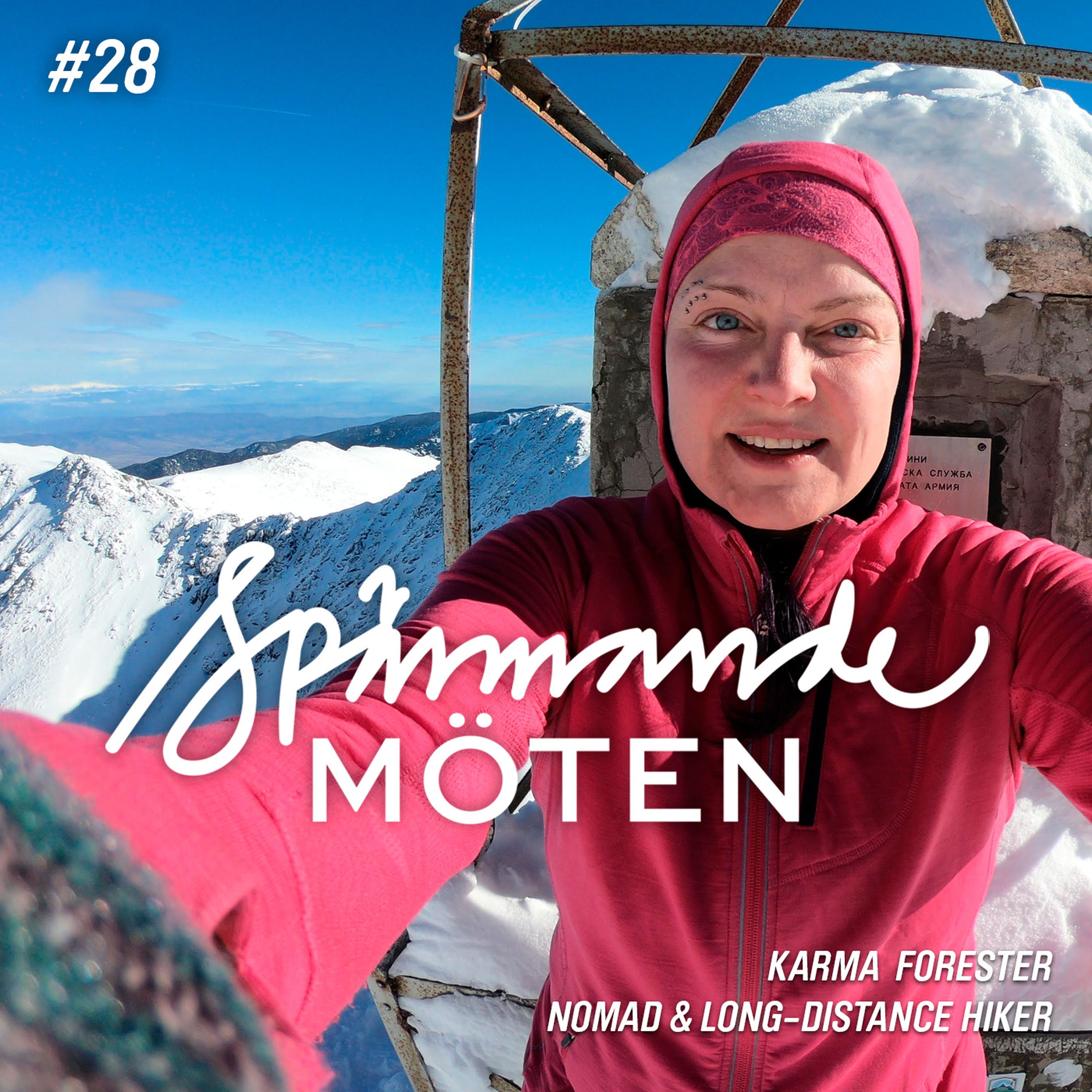 #28 Karma Forester, nomad och long-distance hiker episode artwork