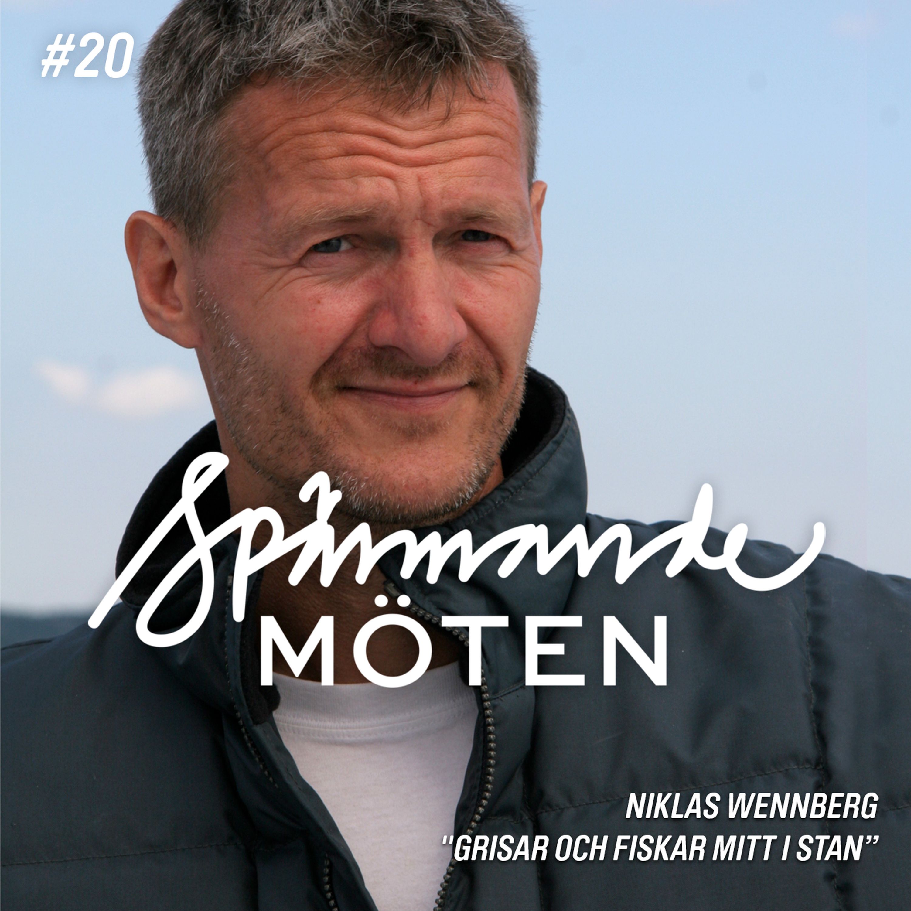 #20 Niklas Wennberg, "Grisar och fiskar mitt i stan" episode artwork