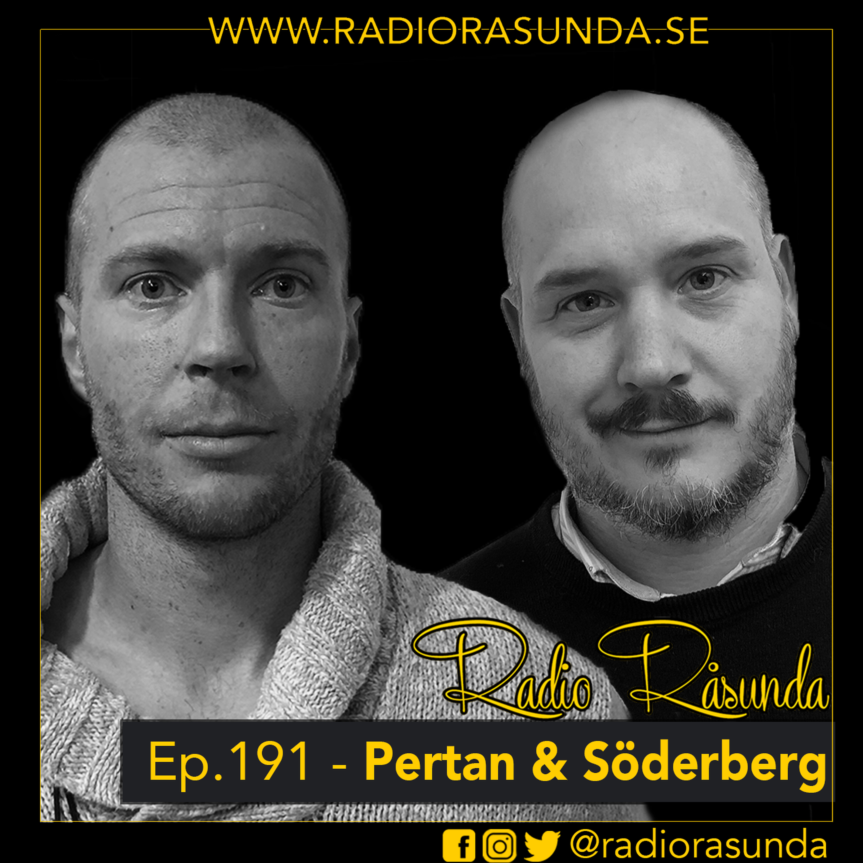 Radio Råsunda #191 - Per Karlsson, Fredrik Söderberg och David Kryssman
