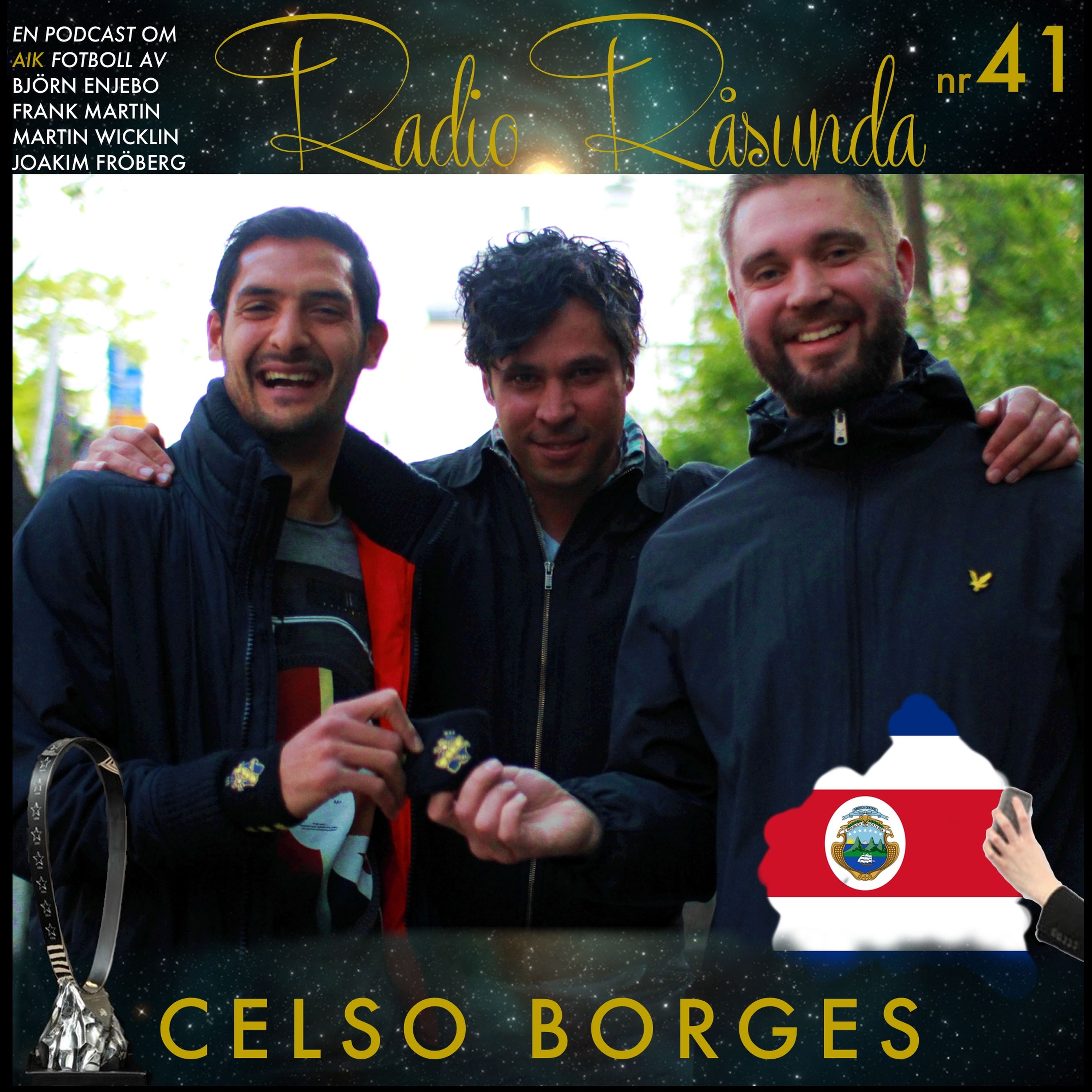 Radio Råsunda Episod #41 Celso Borges episode artwork