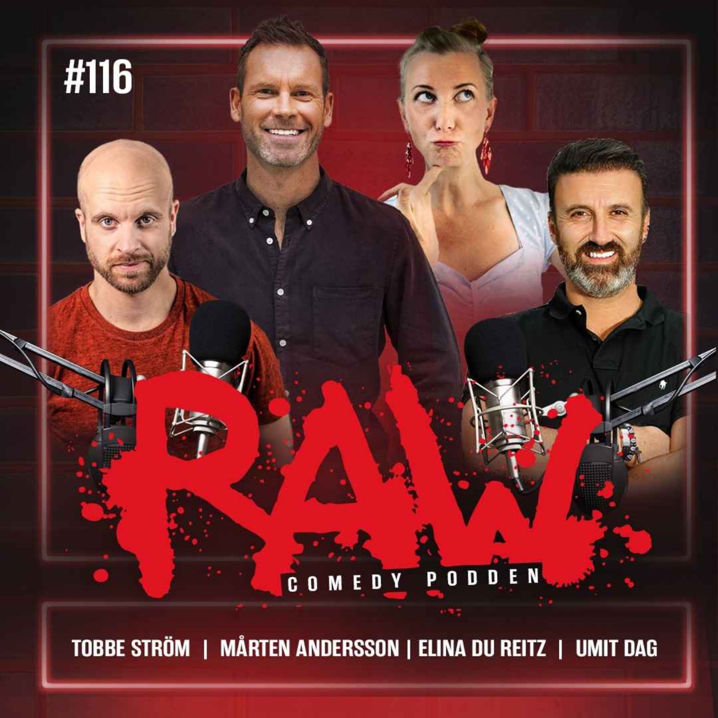 RAW comedy podden