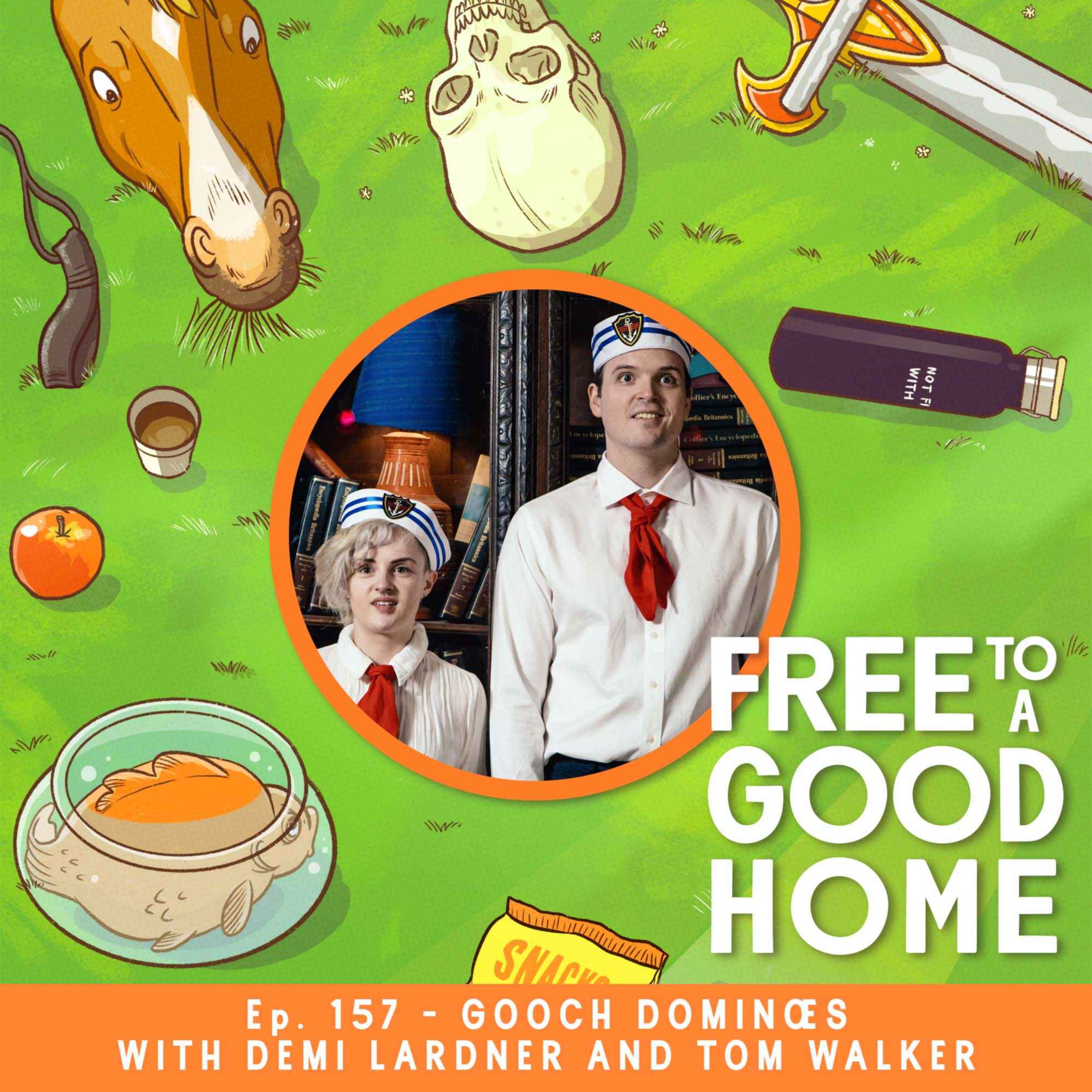 cover art for Ep. 157 - Gooch Dominoes with Demi Lardner and Tom Walker