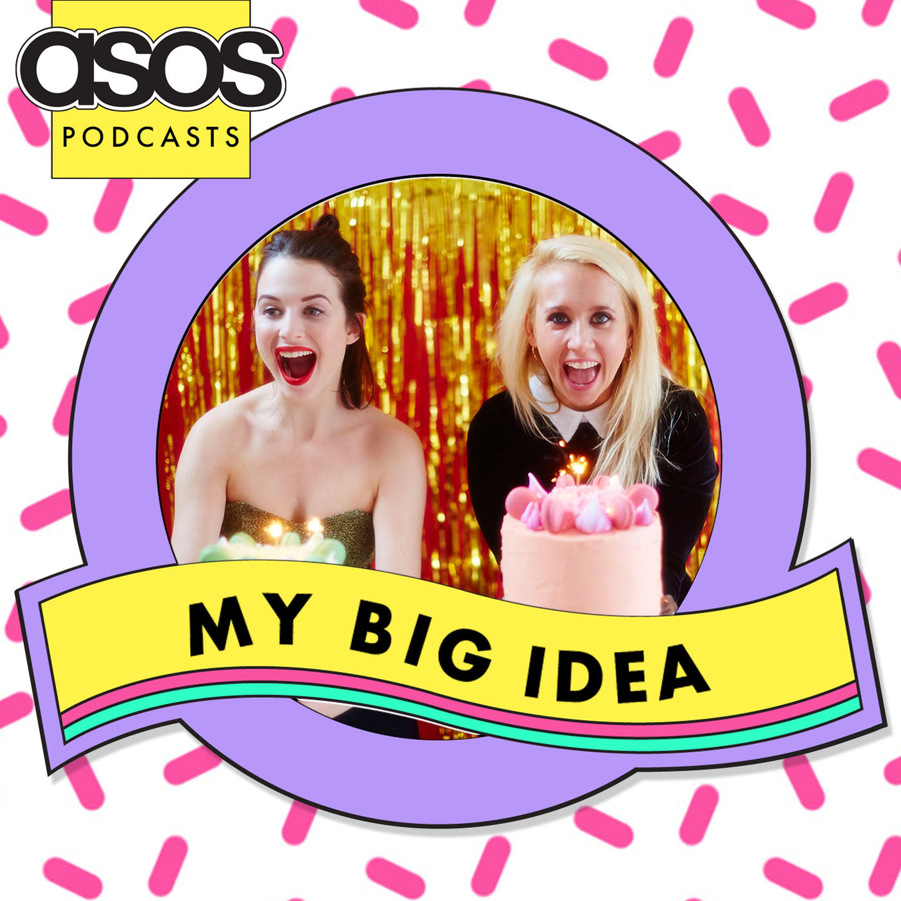 Alex Hoffler and Stacey O'Gorman of The Meringue Girls - My Big Idea #14 episode artwork