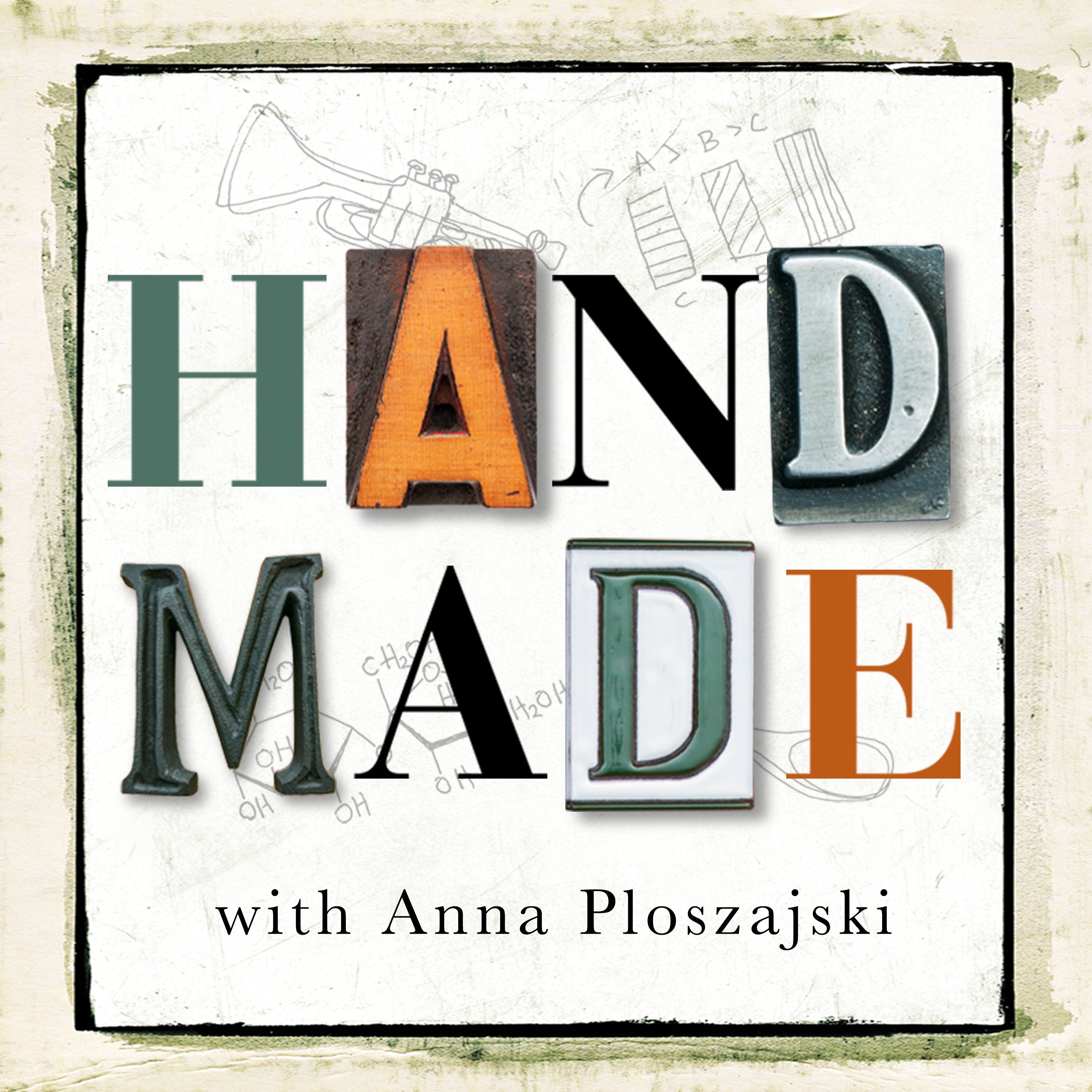 cover art for Handmade the book with Anna Ploszajski and Hana Ayoob