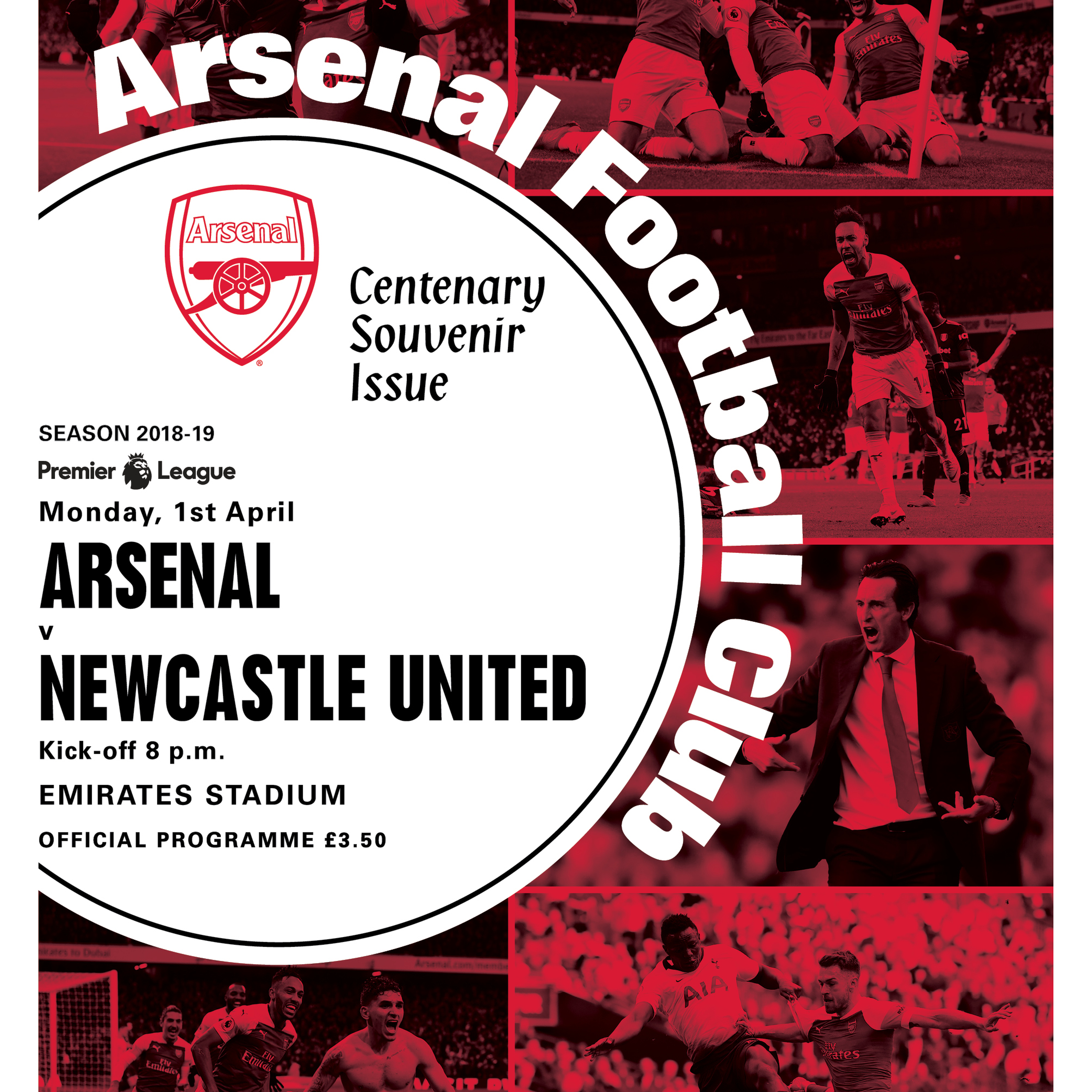 Arsenal v Newcastle United - April 1, 2019