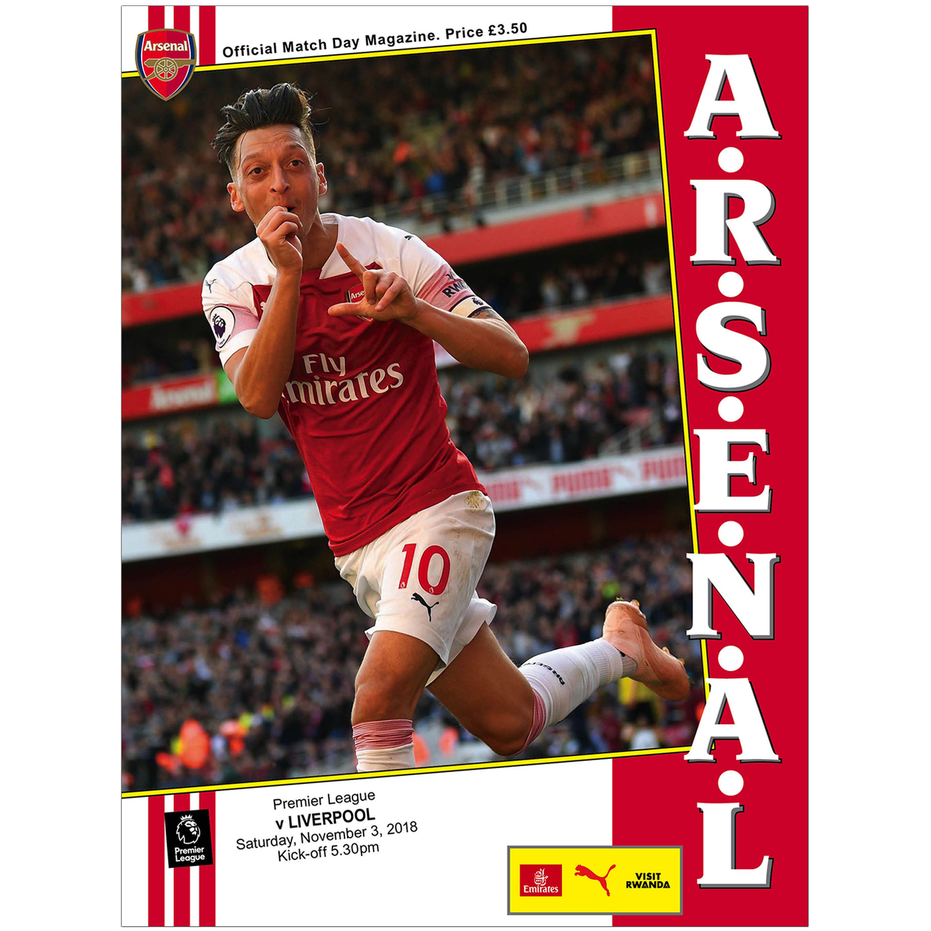 Arsenal v Liverpool - November 3, 2018 episode artwork