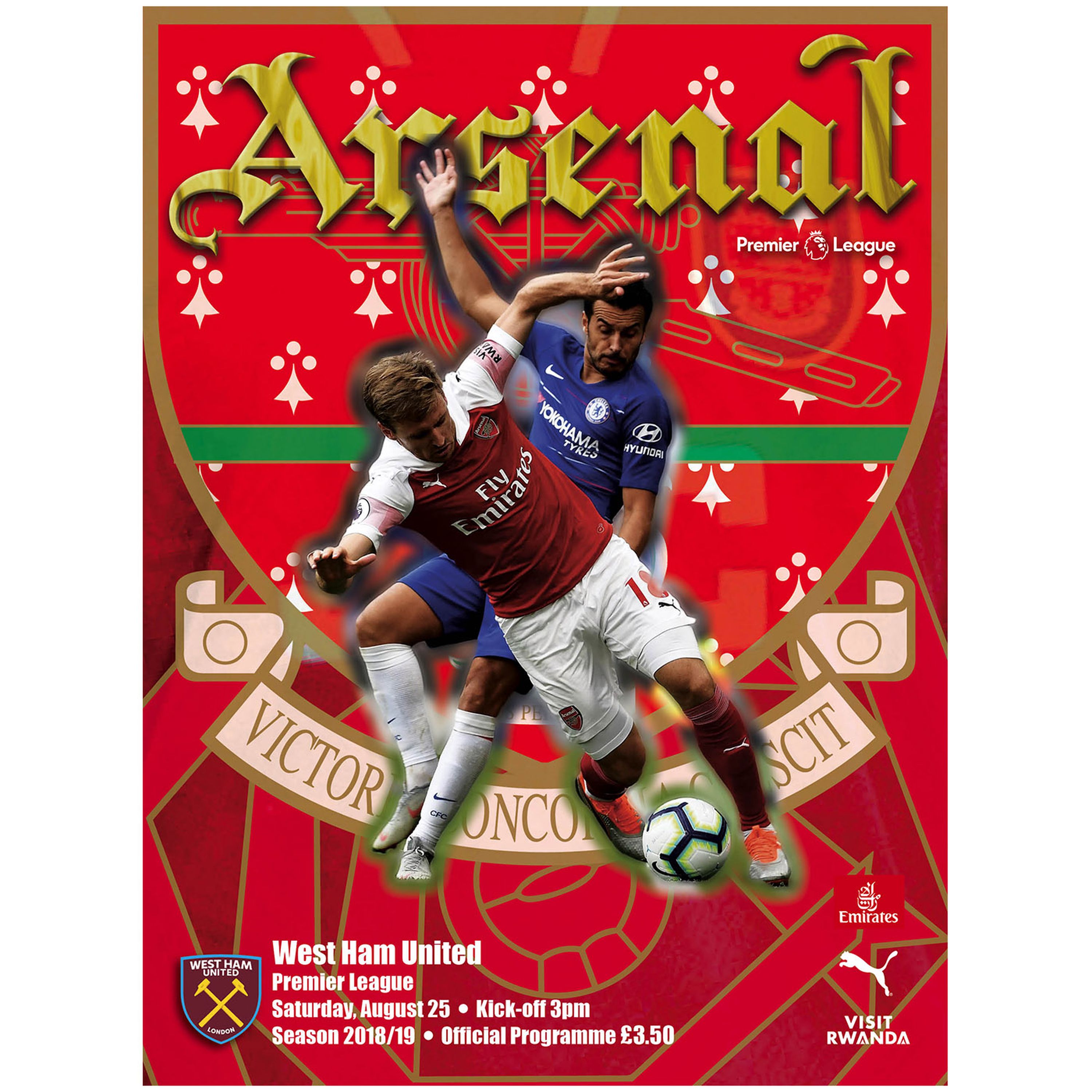 Arsenal v West Ham - August 25, 2018 episode artwork
