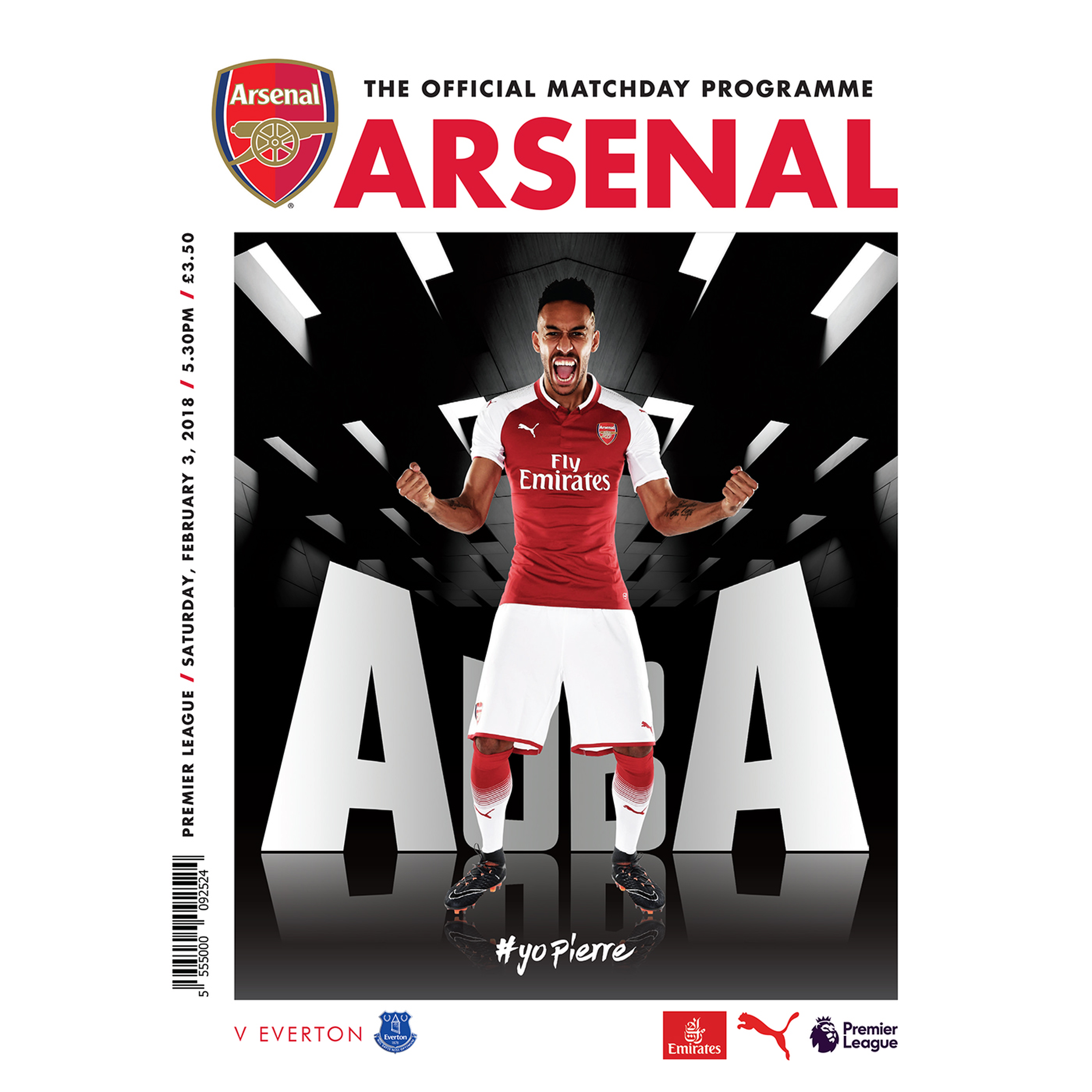 Arsenal v Everton - February 3, 2018 episode artwork