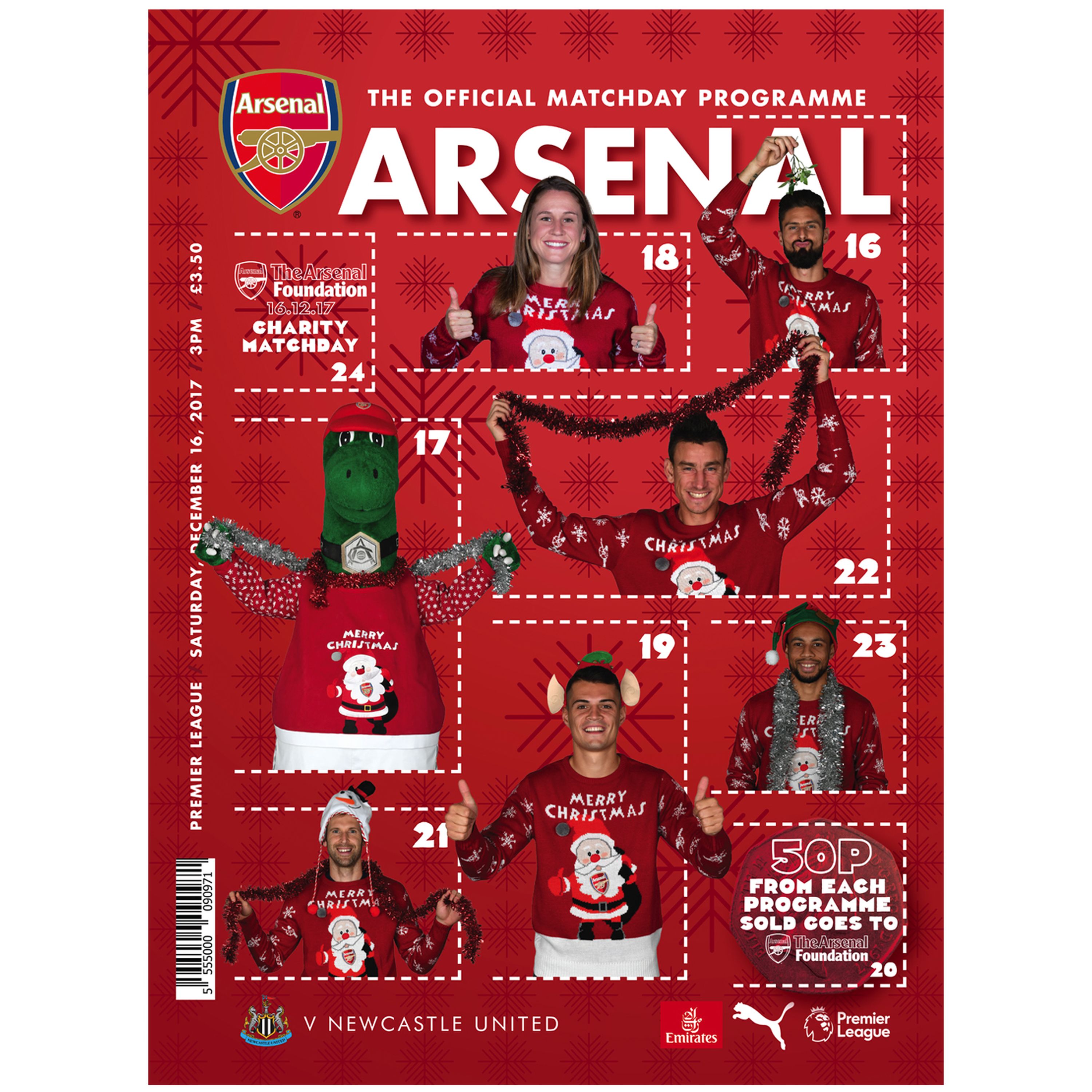 Arsenal v Newcastle United - December 16, 2017 episode artwork
