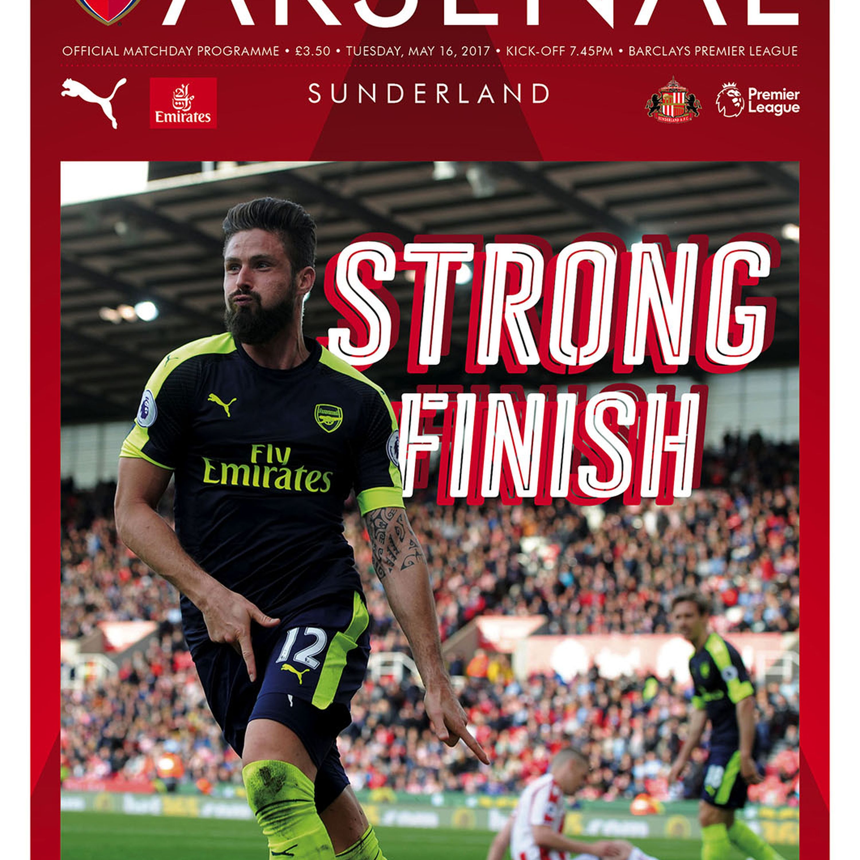 Arsenal v Sunderland - 16th May episode artwork