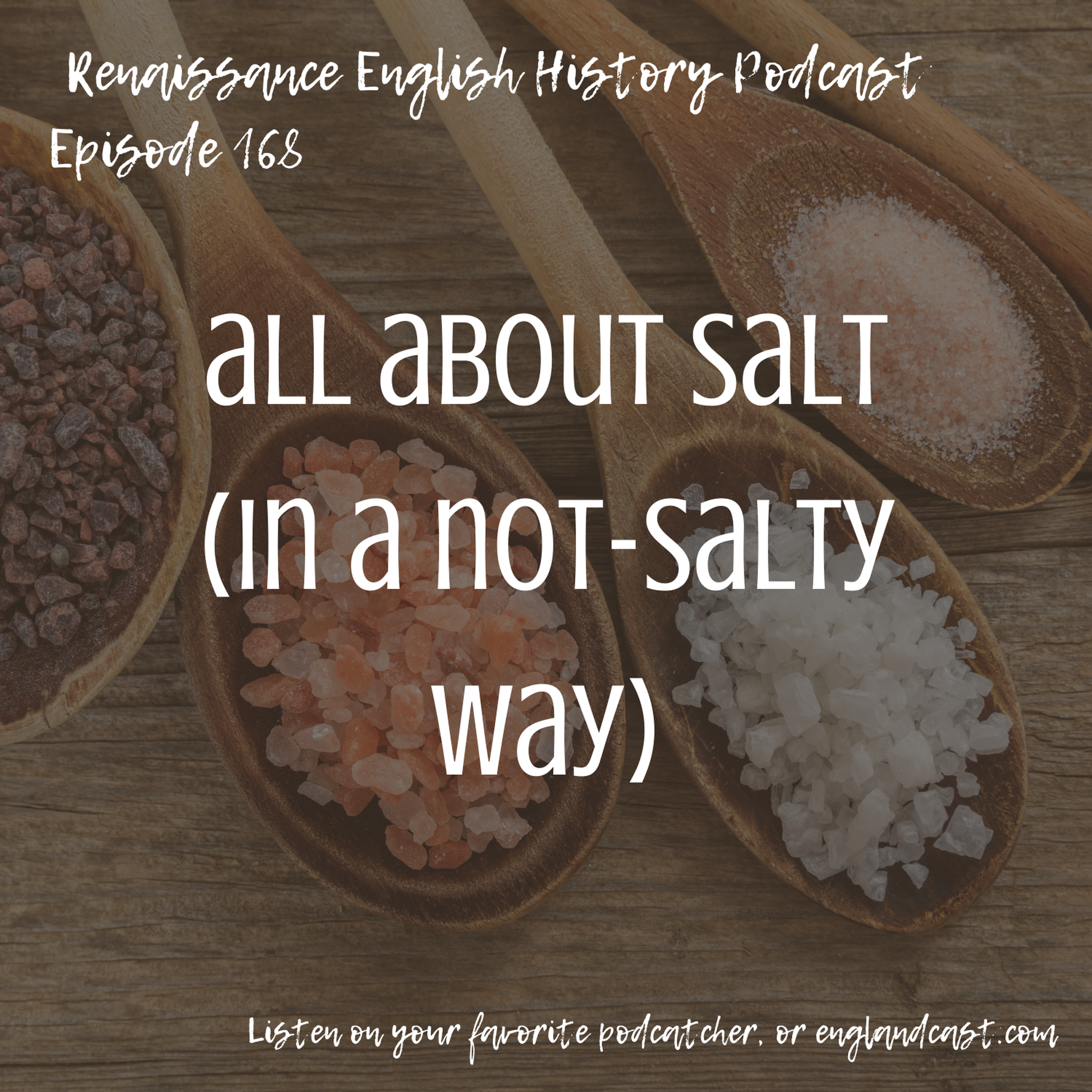 cover art for Episode 168: Salt (in a non-salty way_