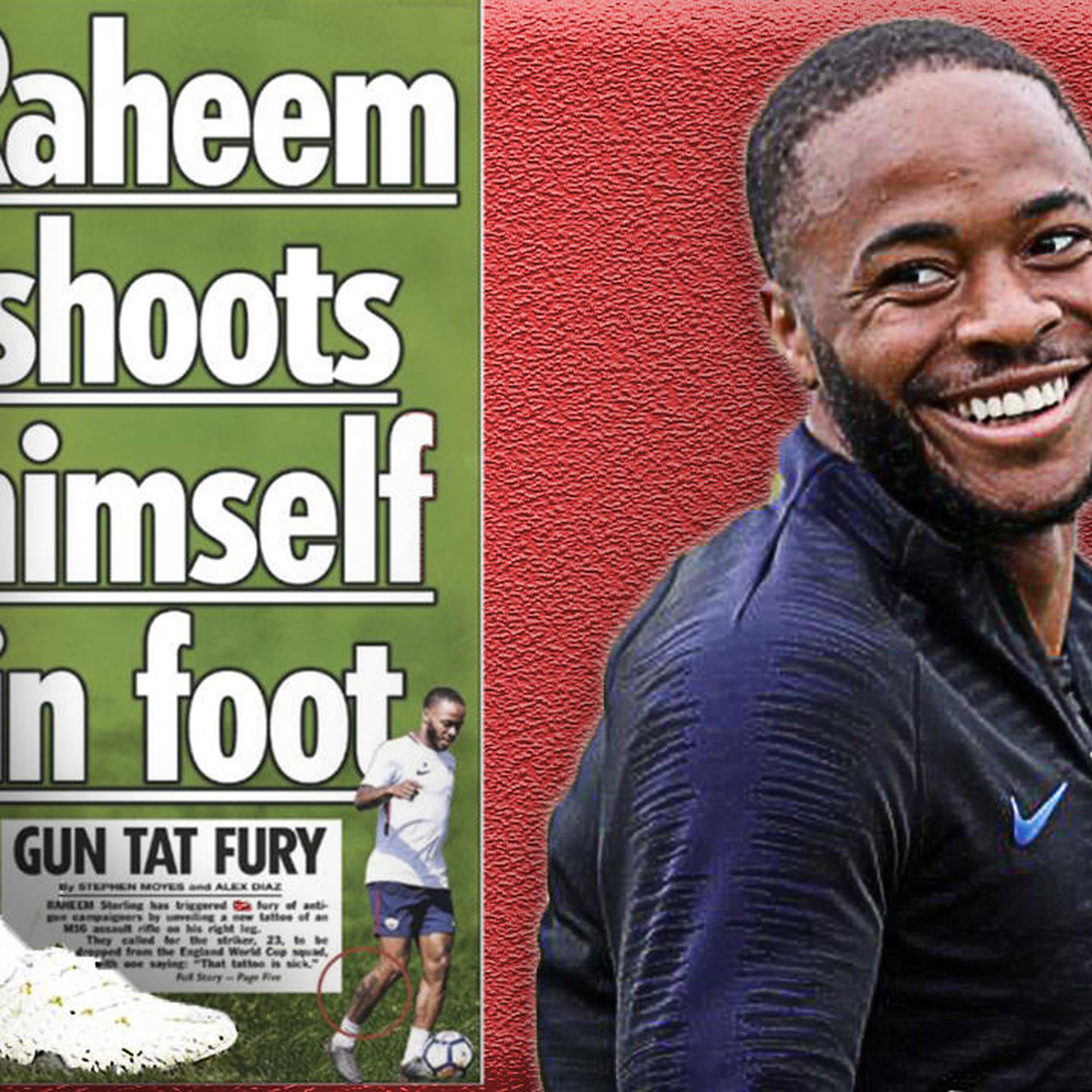 30: WAS RAHEEM STERLING RIGHT TO GET A GUN TATTOO? | GT4ABL S5E29