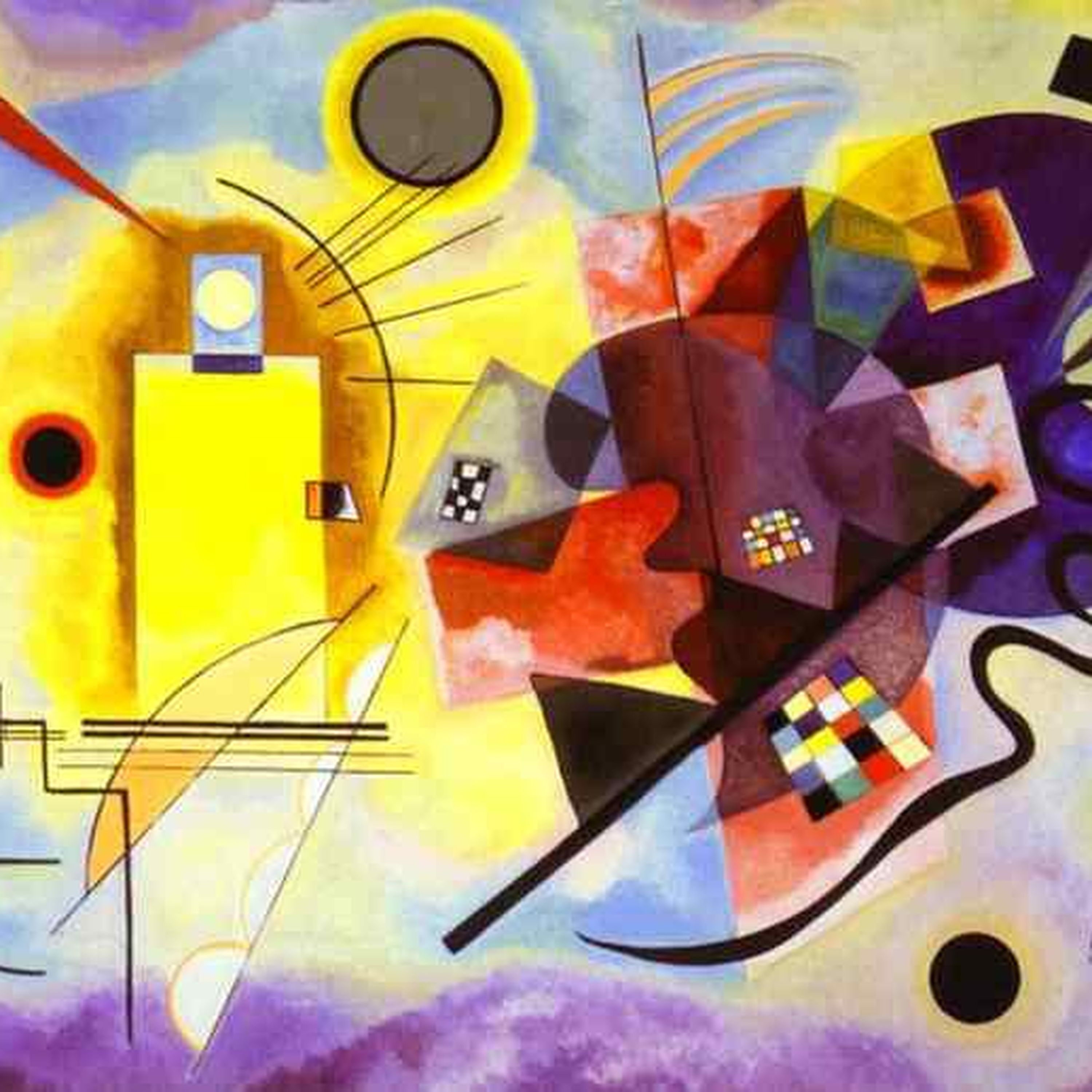Yellow-Red-Blue by Wassily Kandinsky - with Marc Canham