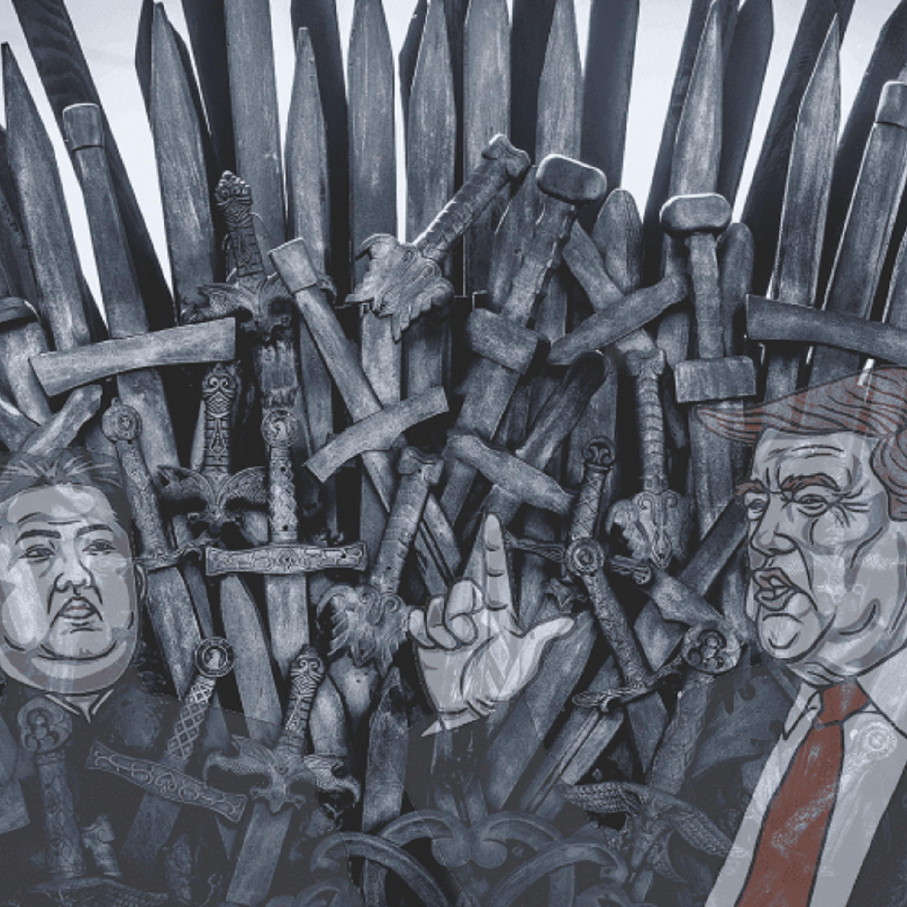 cover art for Episode 28 - Trump's Iron Throne vs Kim Jong Un's Ice Dragon