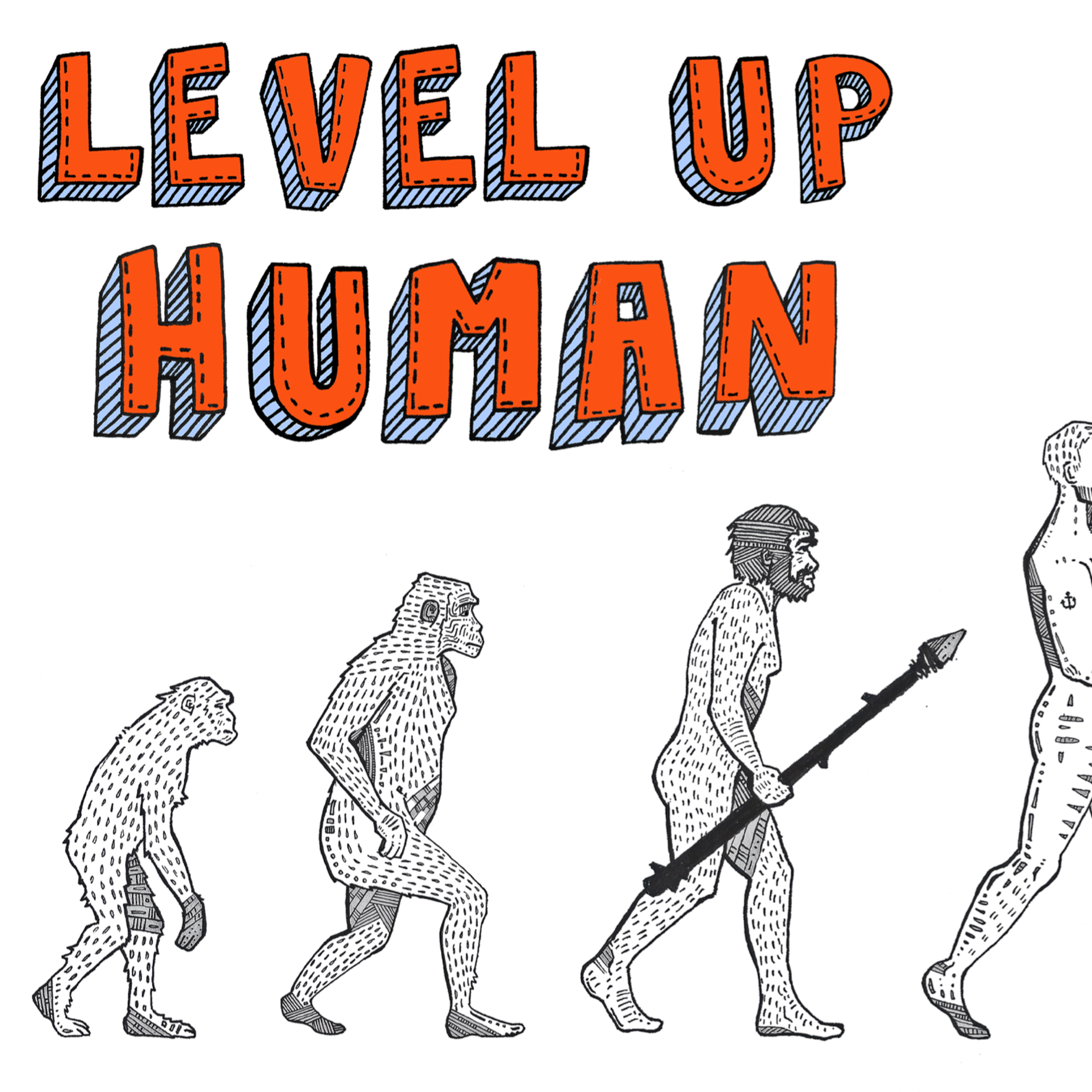 cover art for Level Up Human S2E3 - 14 senses