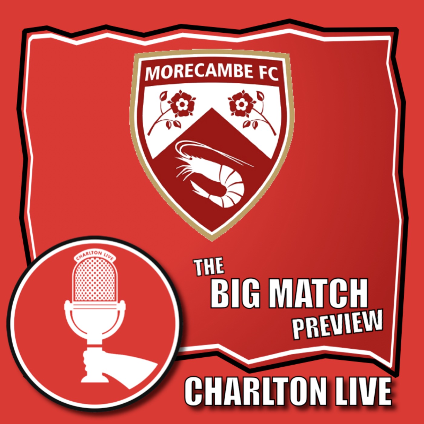 cover art for CORRECTED AUDIO - CHARLTON REACT TO IPSWICH DEBACLE WITH WIN AT MK DONS – MORECAMBE UP NEXT AT THE VALLEY