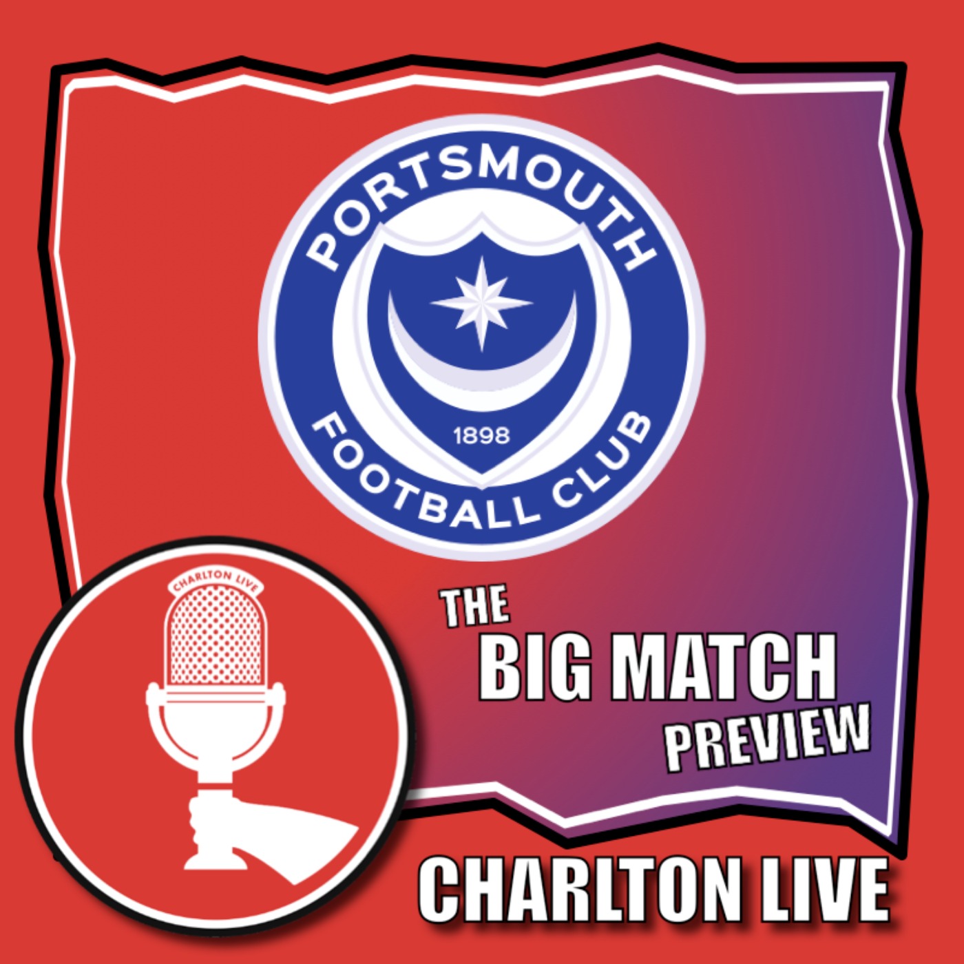 cover art for CHARLTON LOOK TO BOOST SURVIVAL HOPES AGAINST LEAGUE LEADERS POMPEY | Big Match Preview Portsmouth
