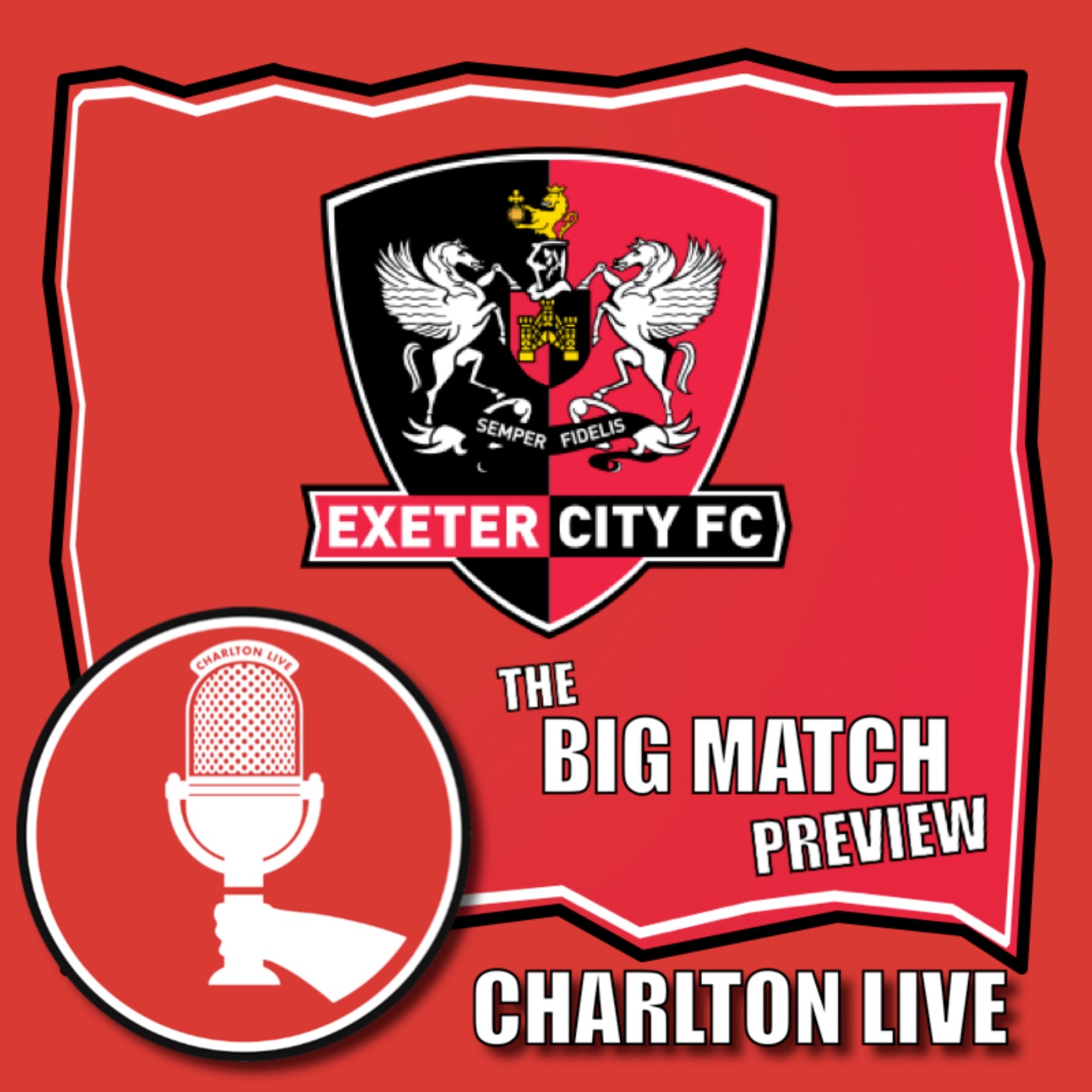 cover art for ADDICKS HOPING FOR A GOOD FRIDAY AS THEY MAKE THE TRIP TO EXETER CITY | Big Match Preview Exeter (a)