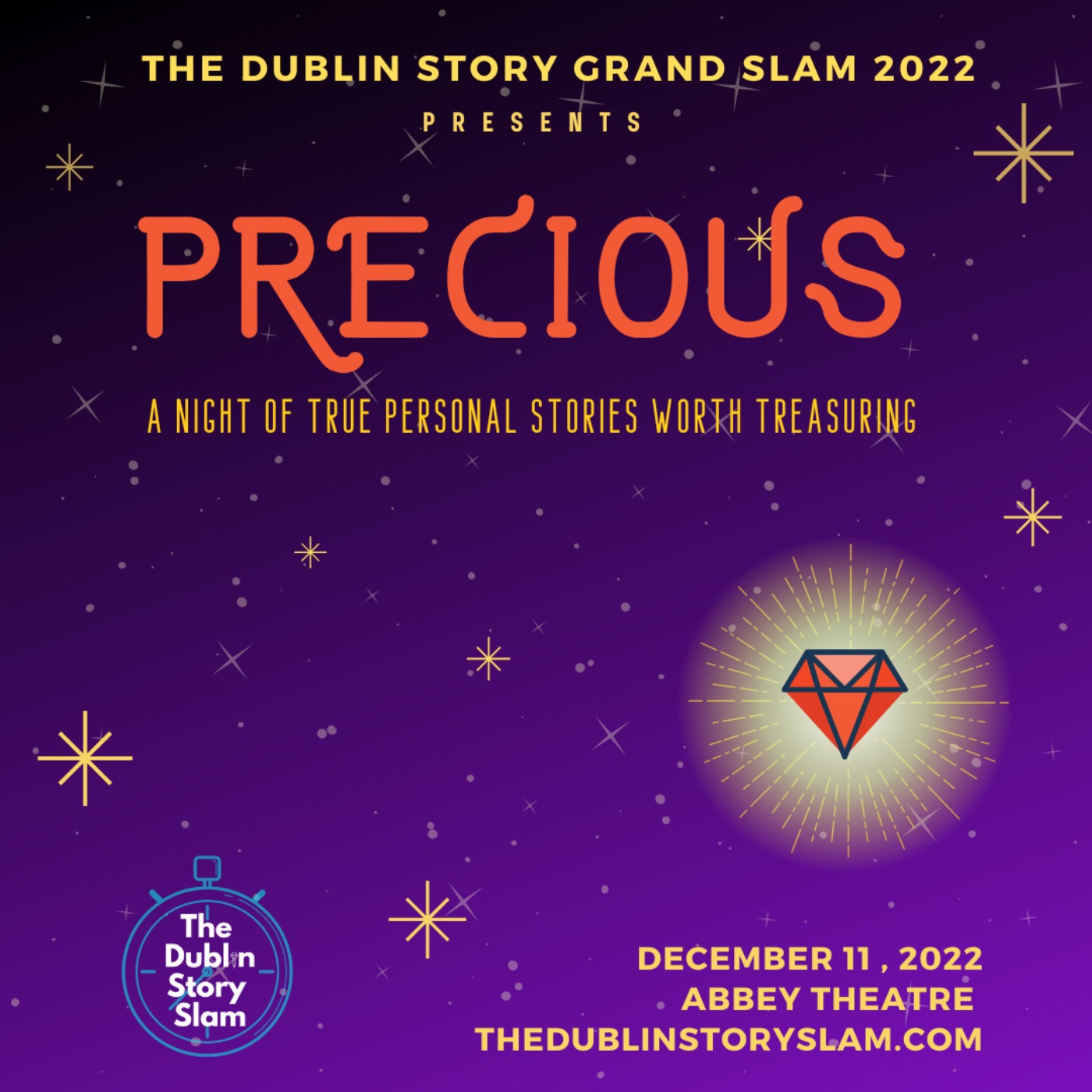 cover art for The Dublin Story Grand Slam  - Precious_Part 1
