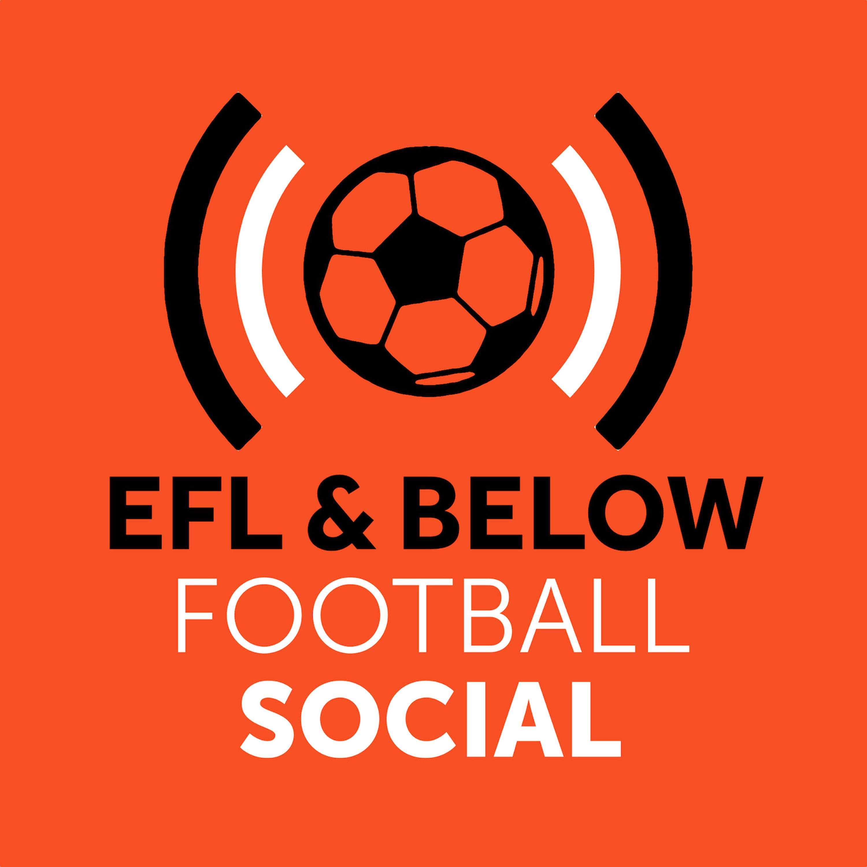 cover art for Manchester Football Social - EFL and Below Show - Rochdale man Joe Thompson retires, Bury hit with winding up order and Joey Barton is annoyed with Bolton