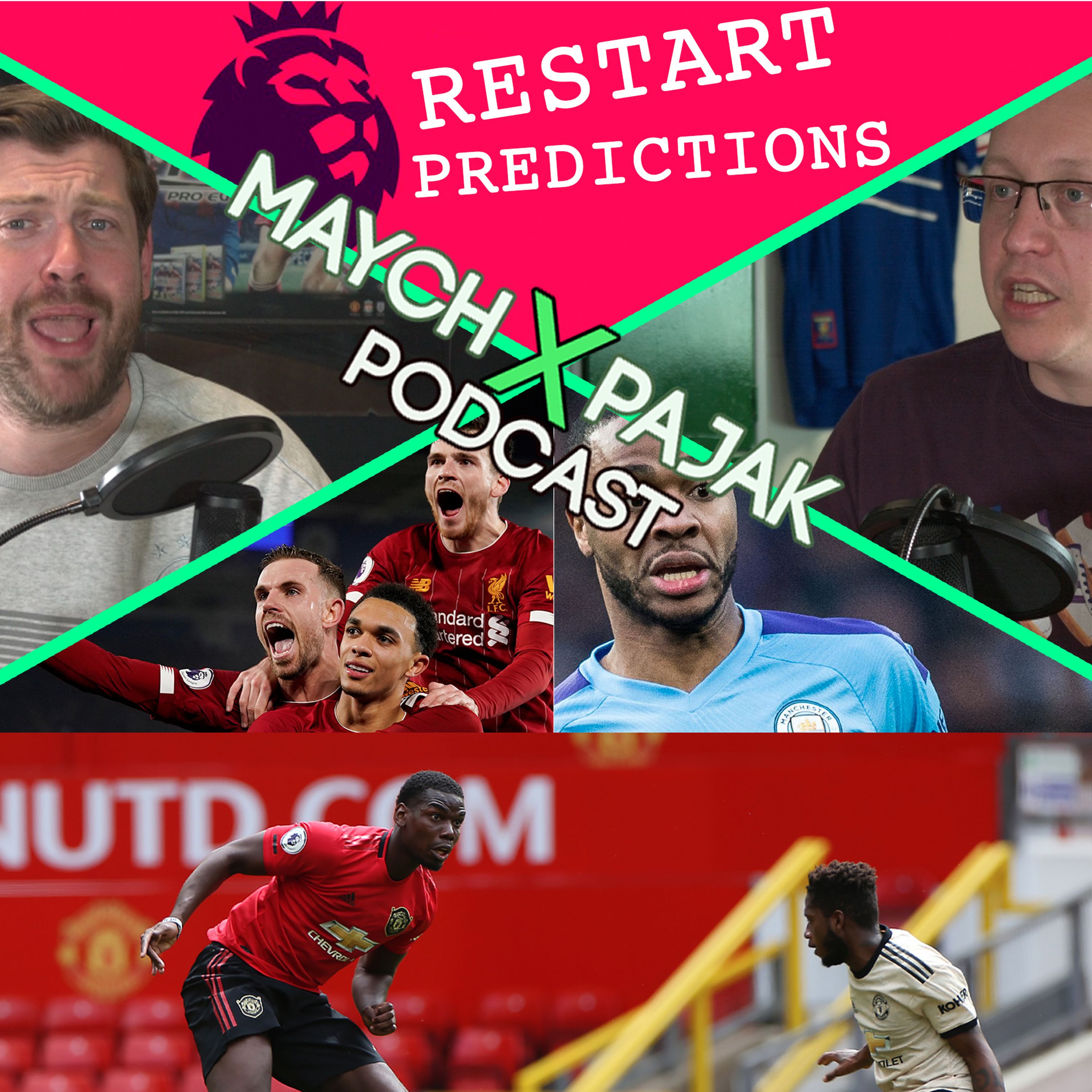cover art for PREMIER LEAGUE RESTART PREDICTIONS! | MAYCH X PAJAK PODCAST S02E16