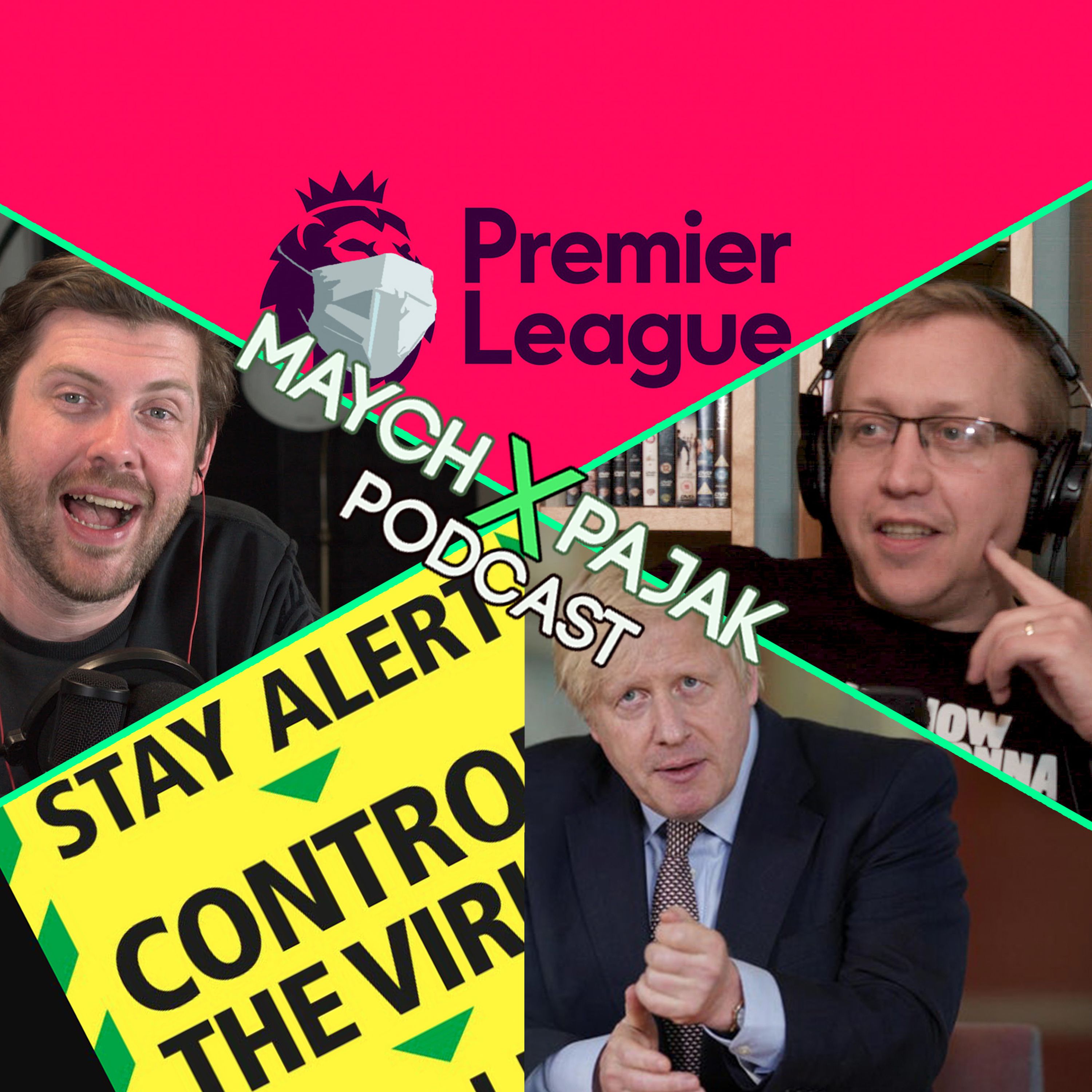 cover art for STAY ALERT SHAMBLES & PREMIER LEAGUE RETURN DATE | MAYCH X PAJAK PODCAST S02E12