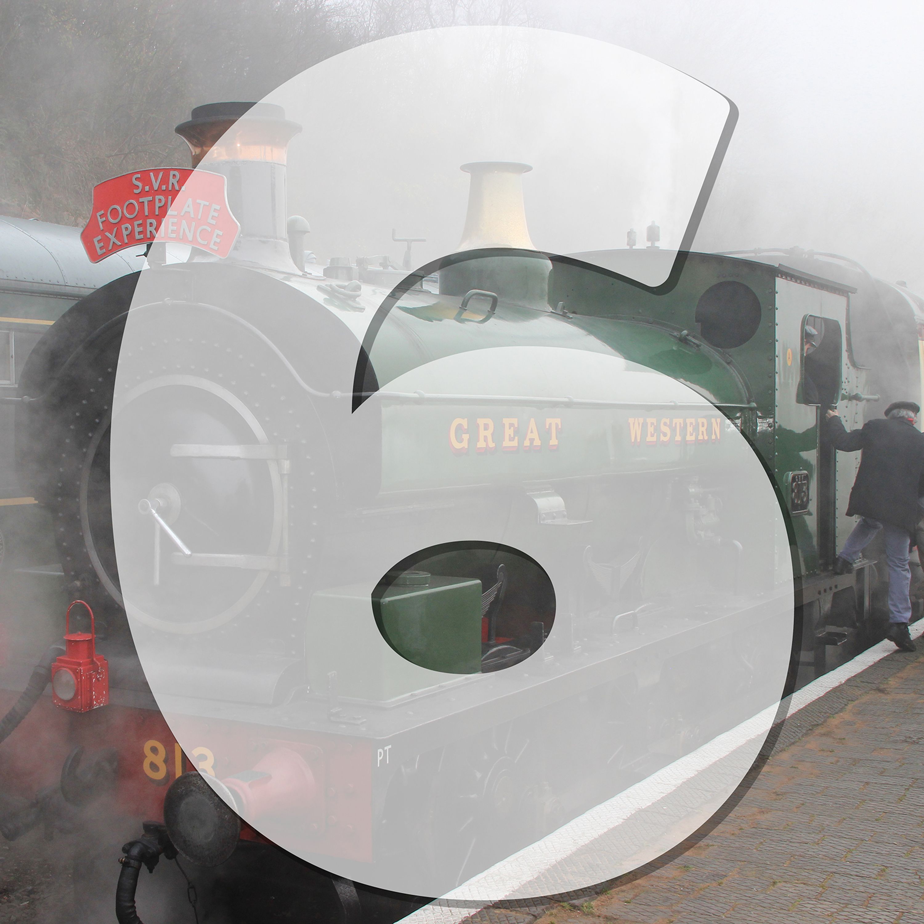 cover art for A taste of the Severn Valley on the footplate