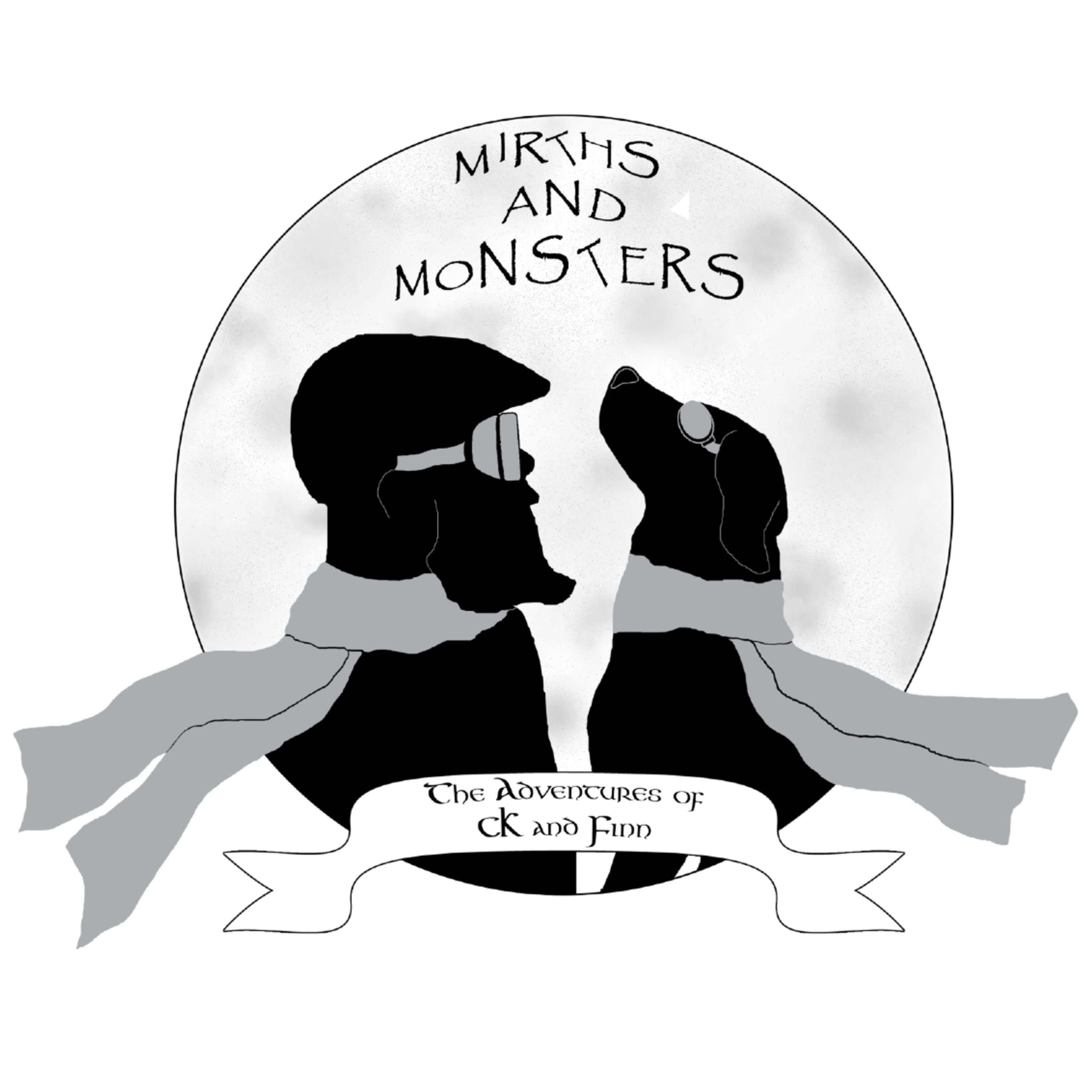 cover art for Mirths and Monsters-Some going to sleep stories and poems
