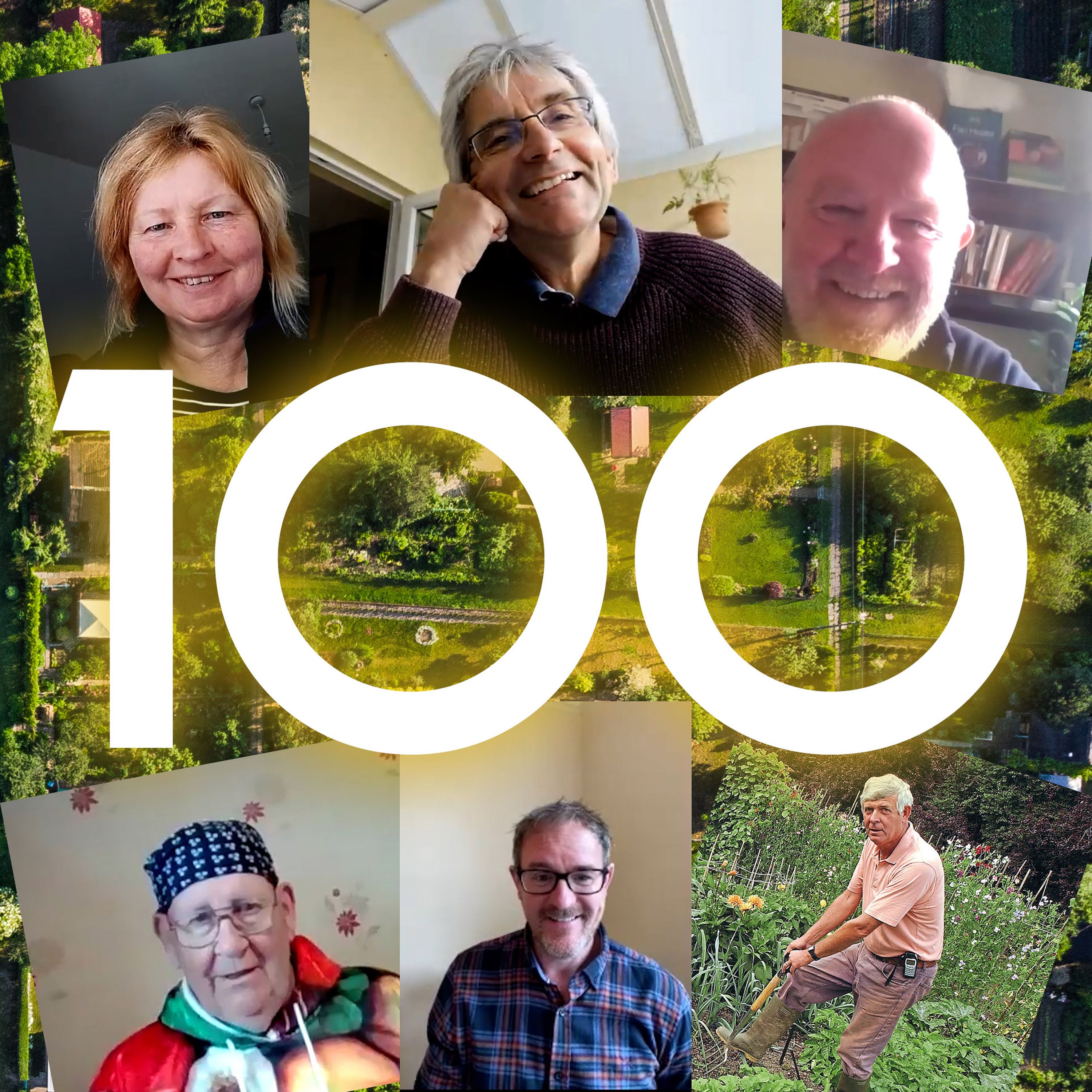 EPISODE 100 - The Last 100 Years in Gardening with Special Guests Terry Walton and Gerald Stratford