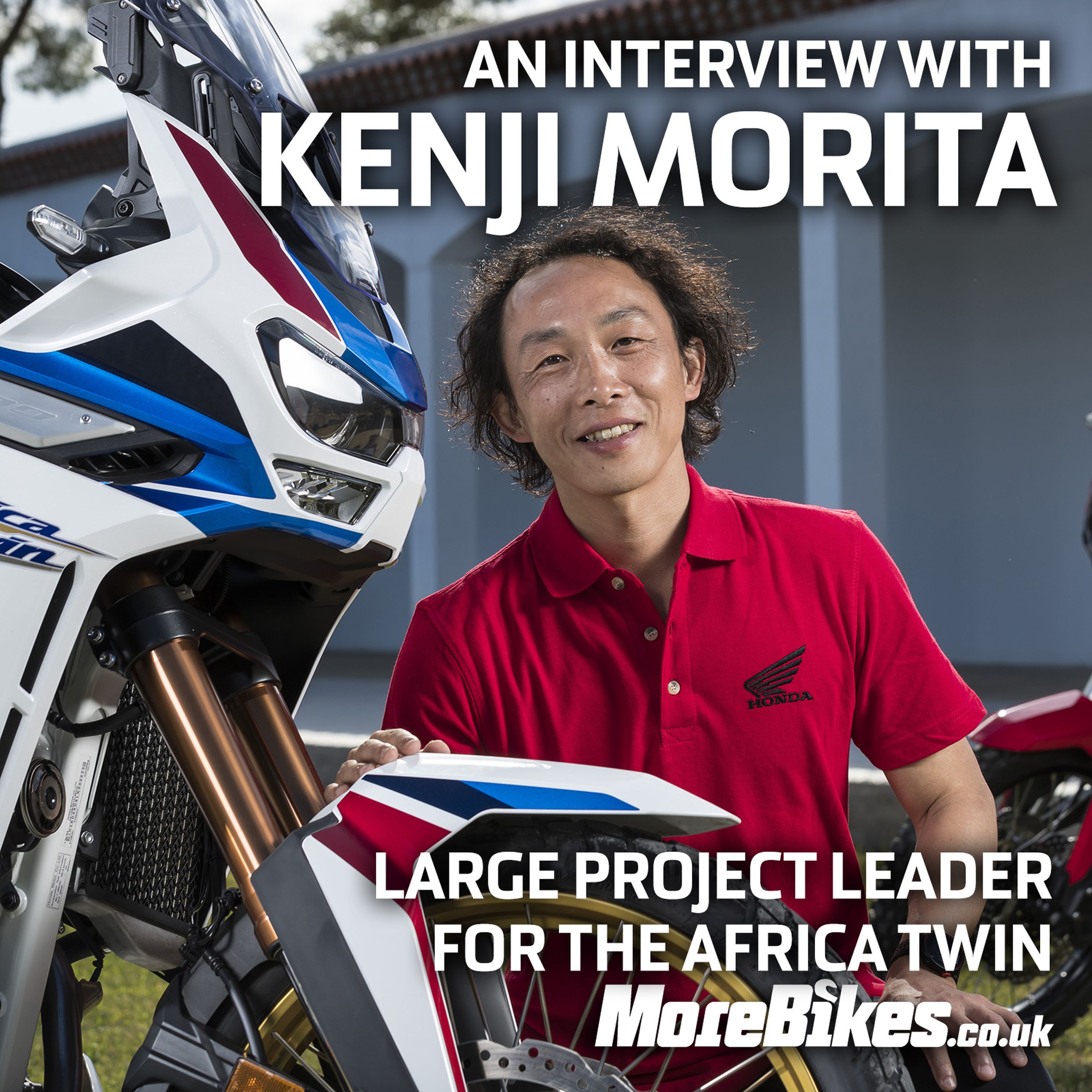 48 Honda Africa Twin Adventure Sports - Interview with Kenji Morita