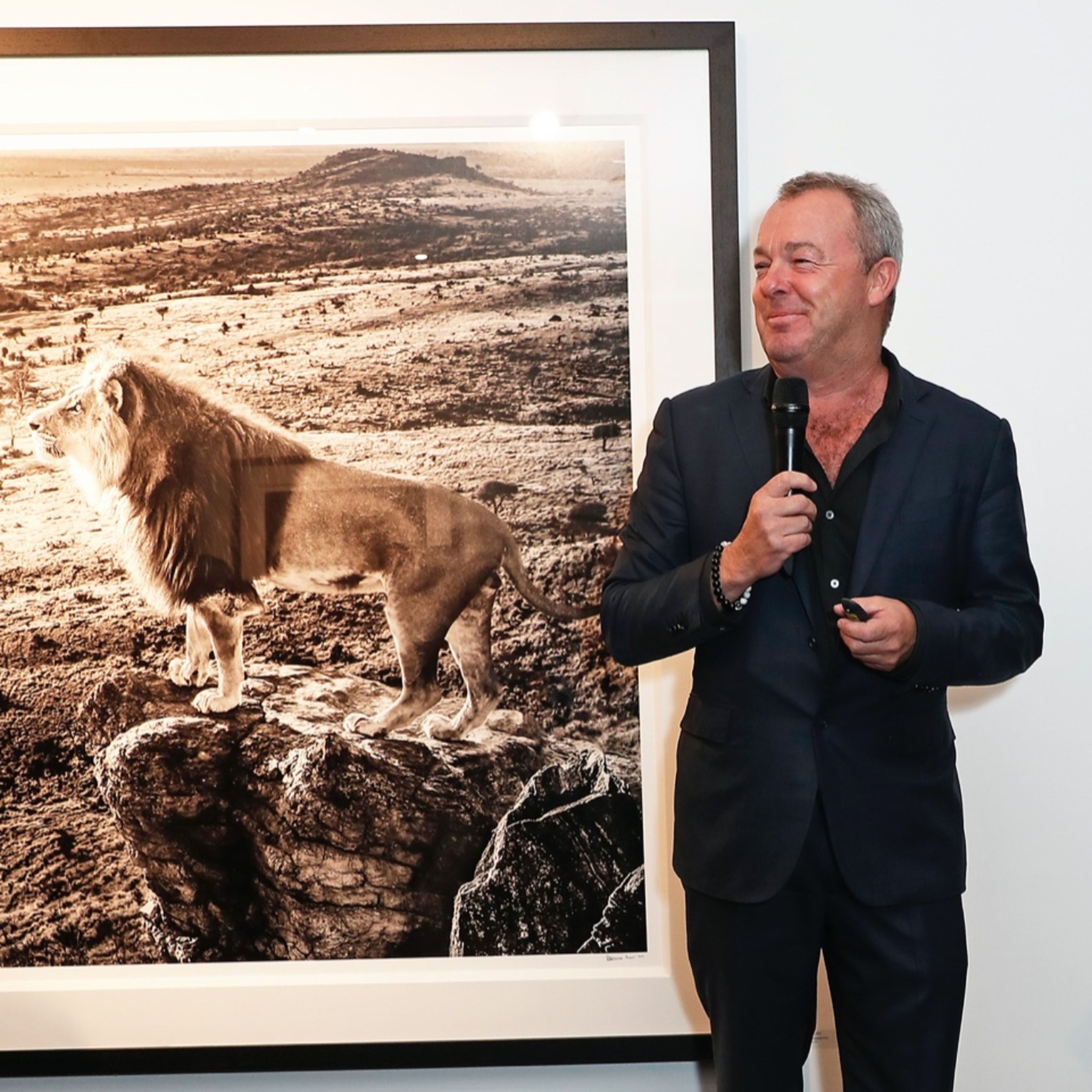 Bitesize: Leading wildlife photographer David Yarrow discusses conservation episode artwork