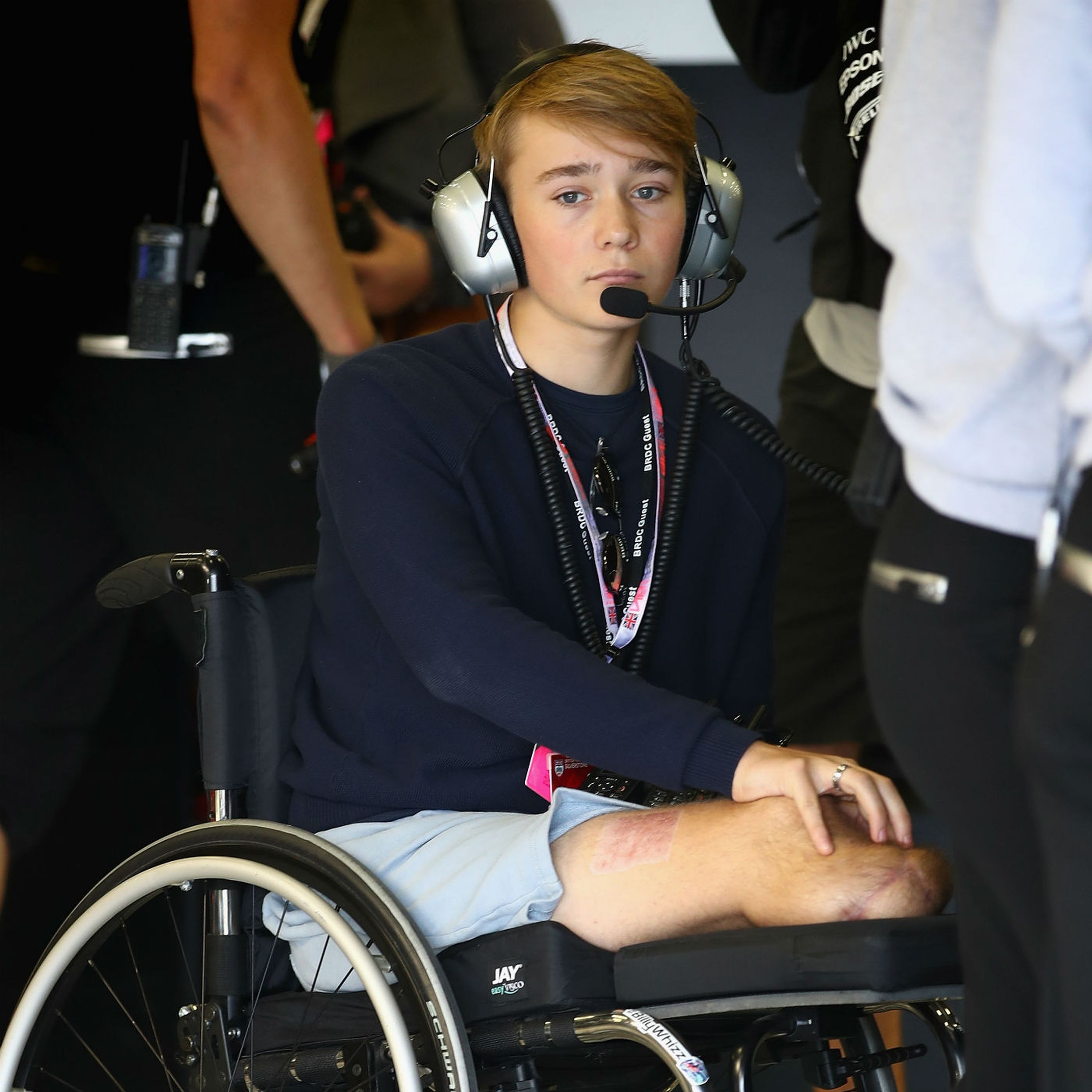 cover art for Amputee racing driver Billy Monger reflects on near fatal crash