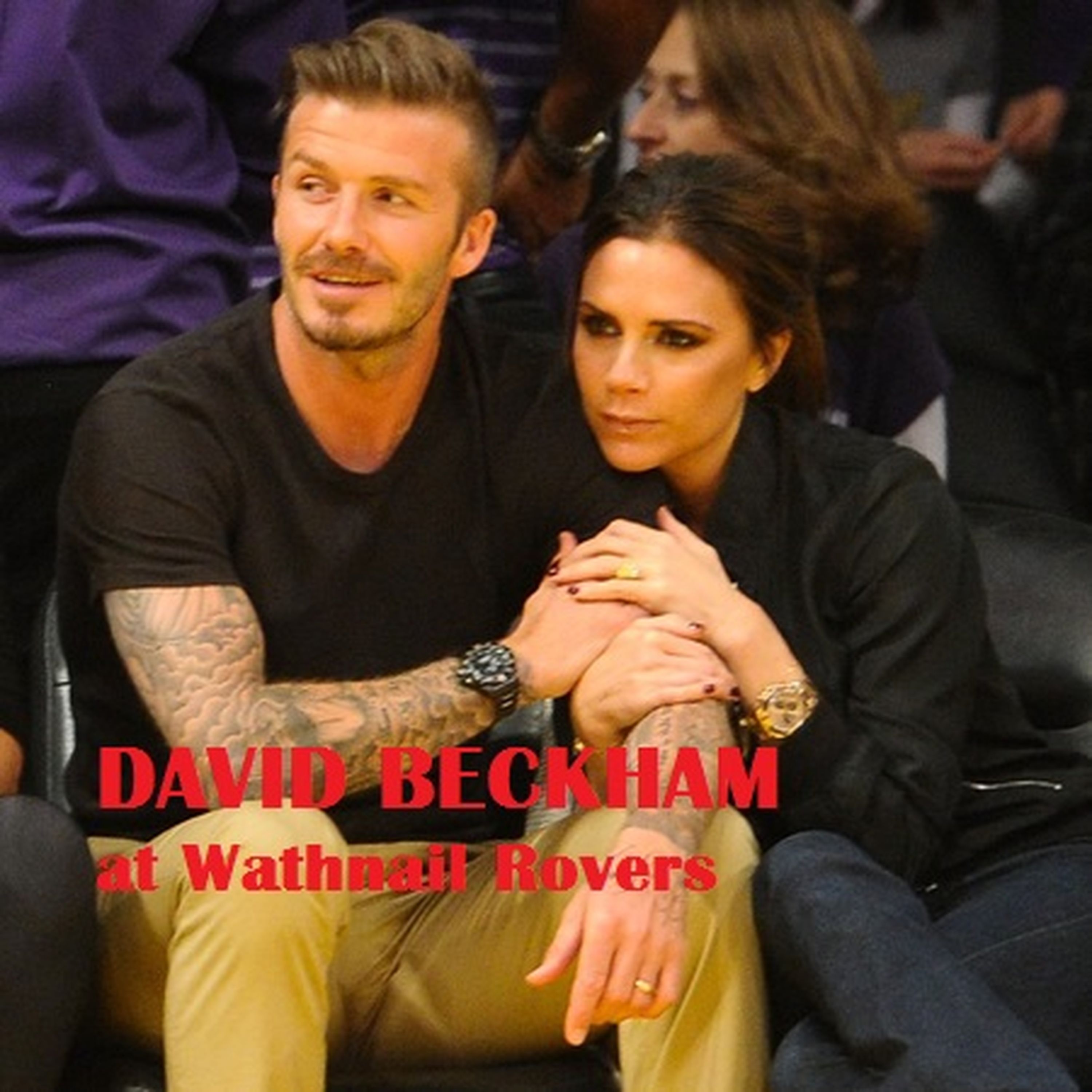 cover art for David Beckham visits Wathnail