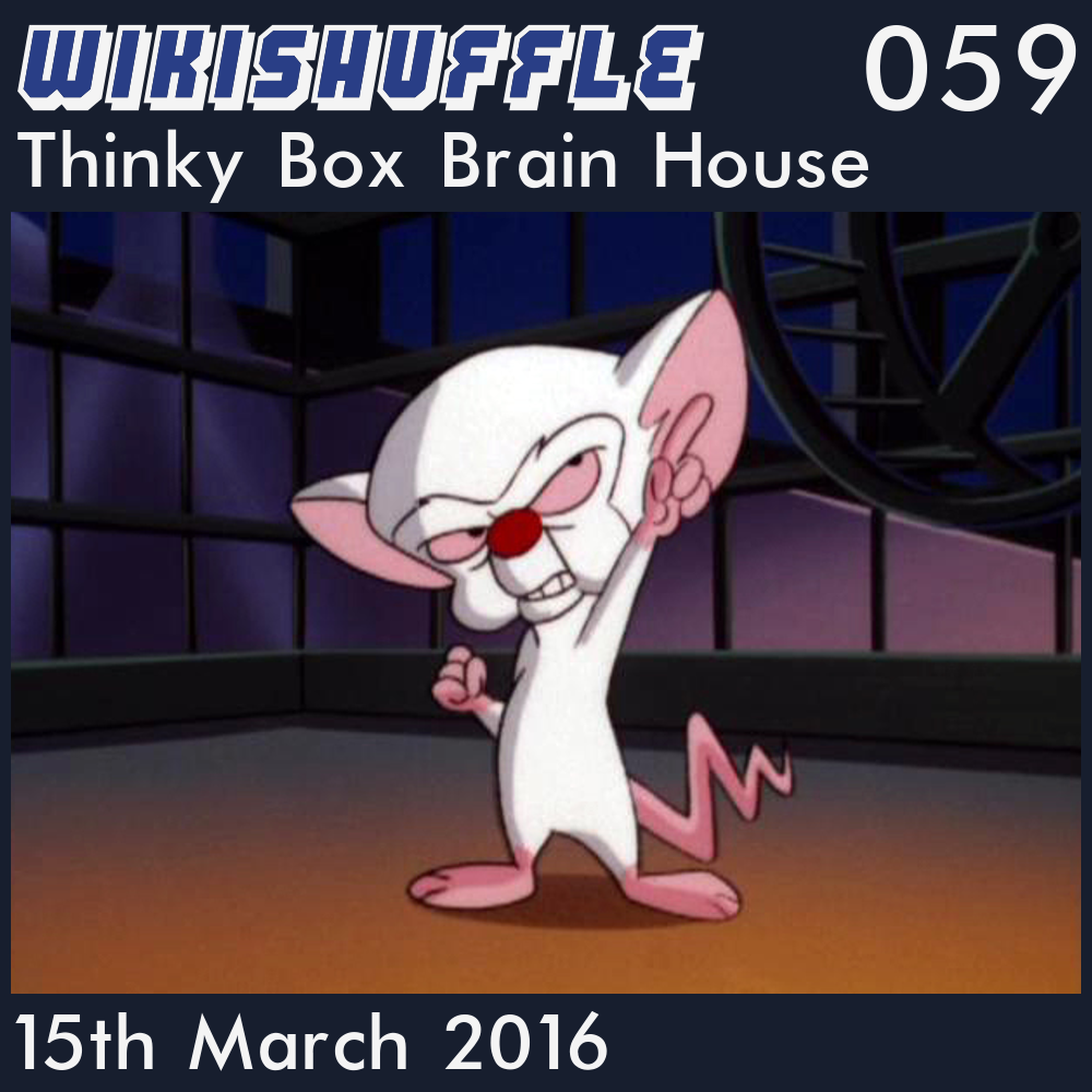 cover art for 059 - Thinky Box Brain House