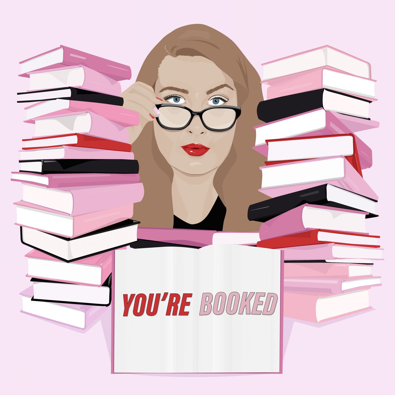 You're Booked podcast show image