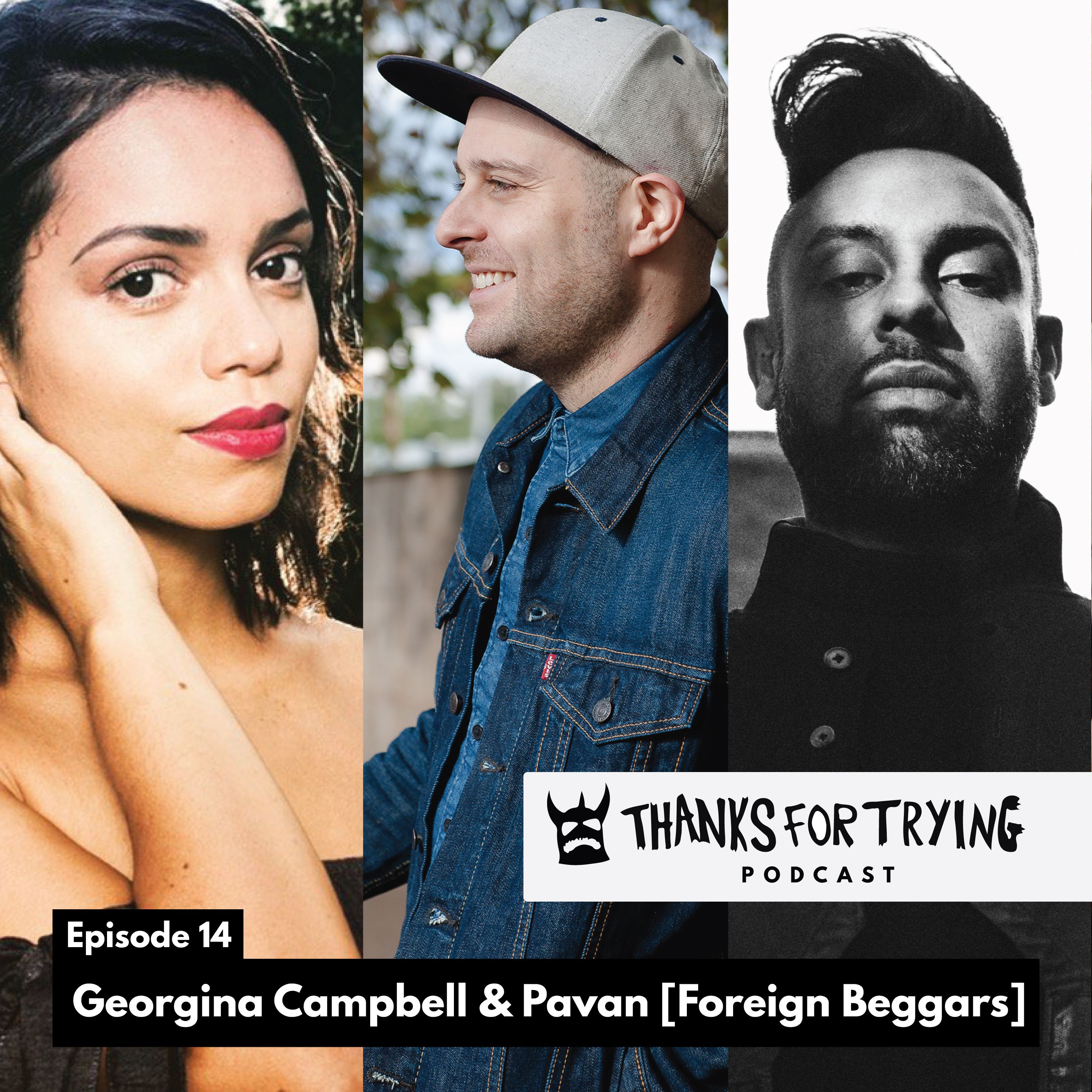 14: Georgina Campbell & Pavan [Foreign Beggars] episode artwork