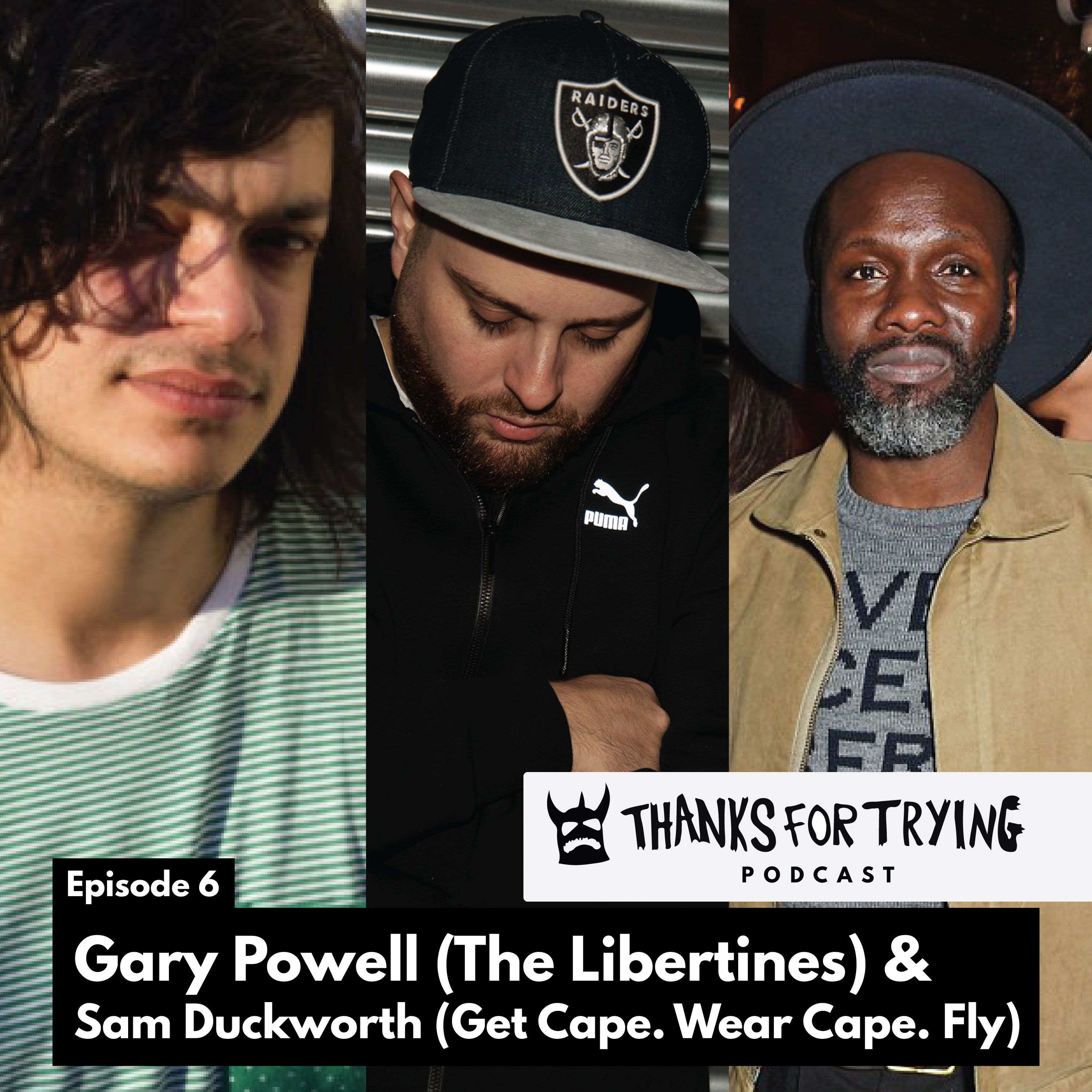 6: Gary Powell [The Libertines] & Sam Duckworth episode artwork